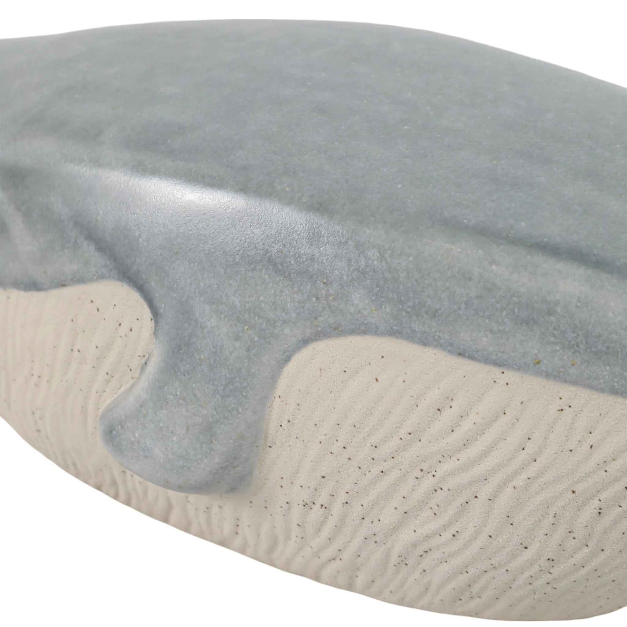 14x6 Whale Figurine, Blue/ivory - Image 5