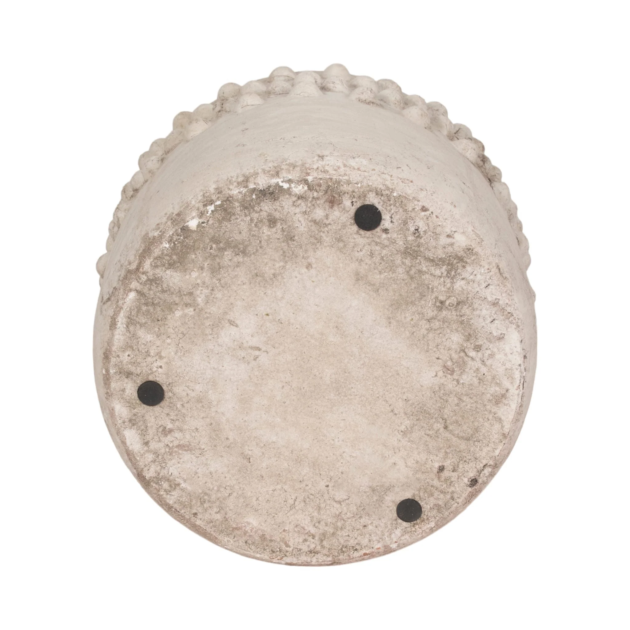 15" Half Bubble Weathered Planter, Ivor - Image 6