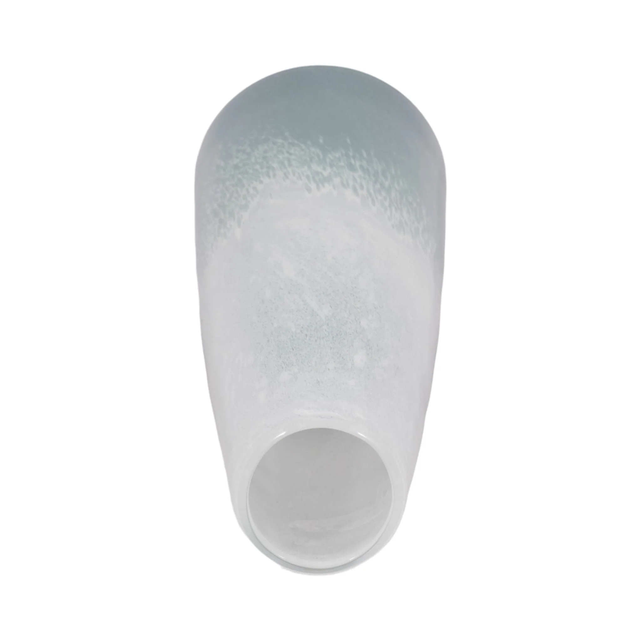 15" Light Blue Waters Vase, Blue/white - Image 6