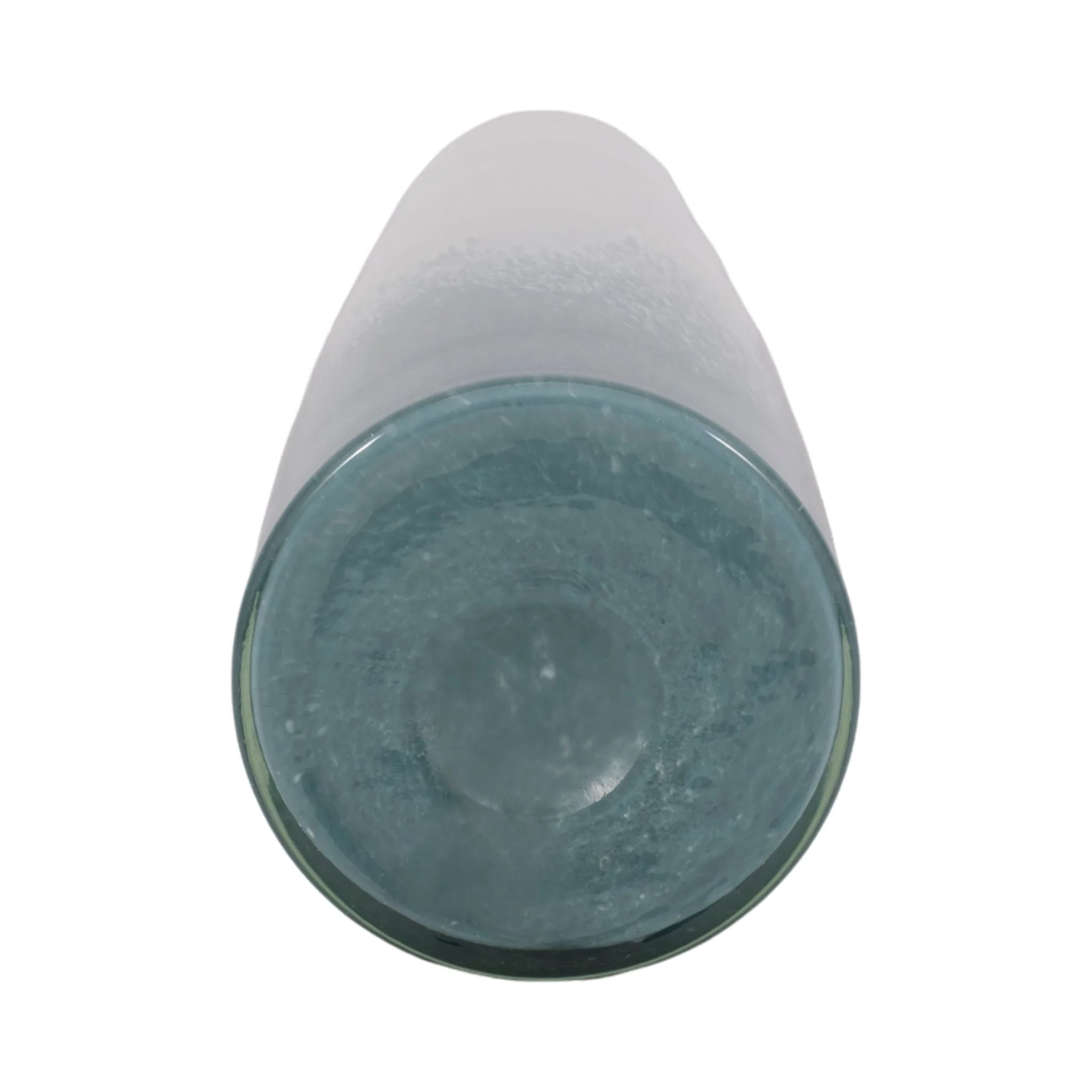 15" Light Blue Waters Vase, Blue/white - Image 7