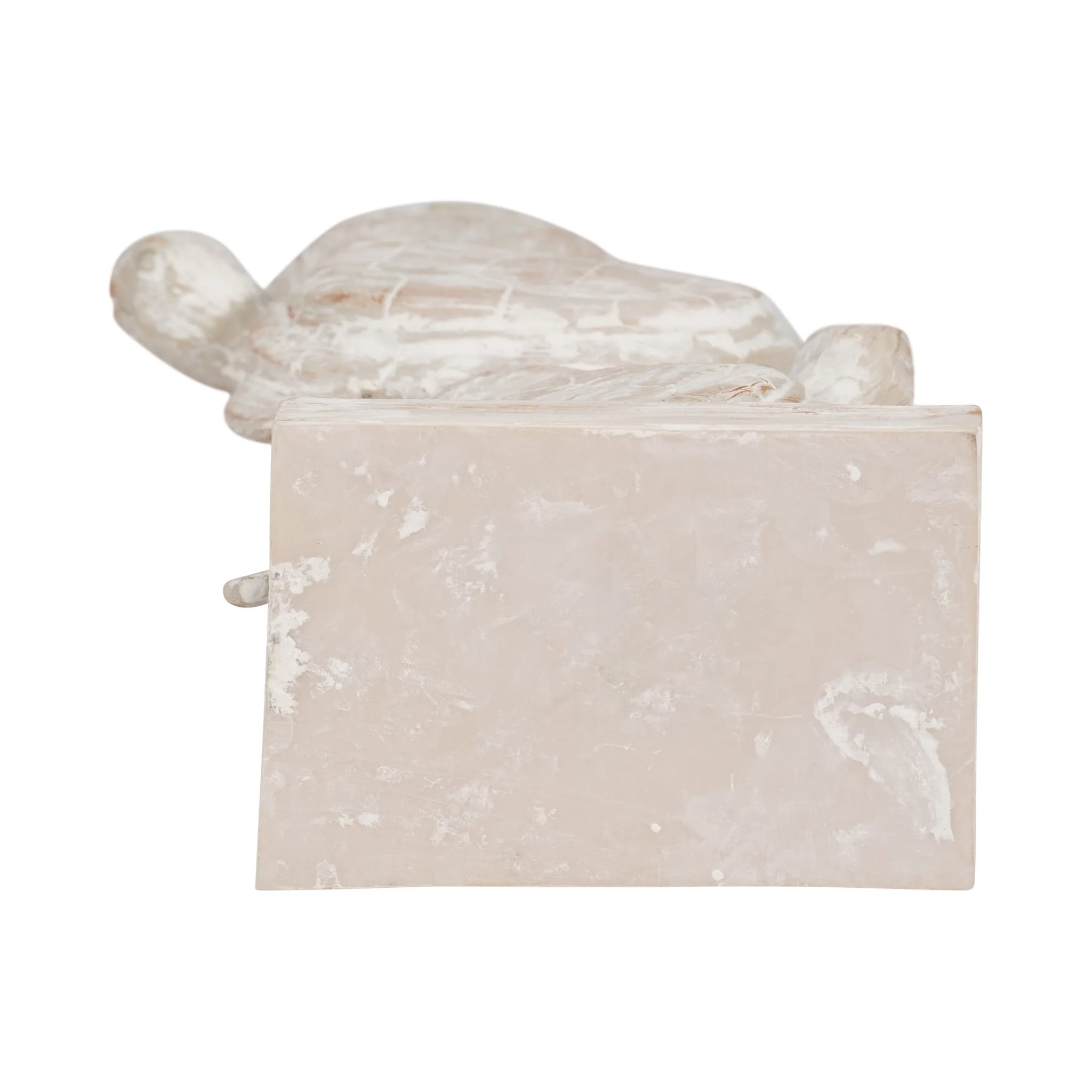 16" Stacked Turtles, White - Image 7
