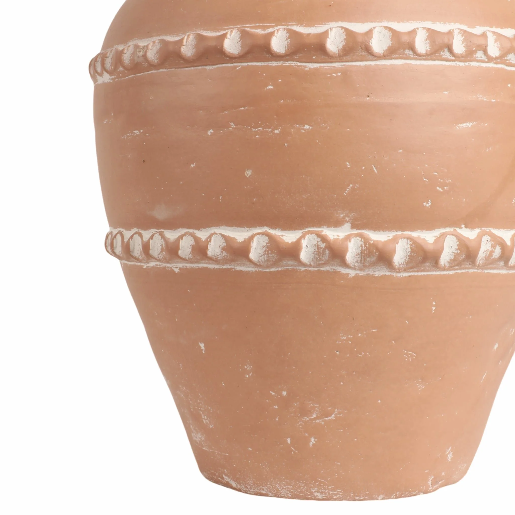 16" Traditional Terracotta Vase, Terracotta - Image 5
