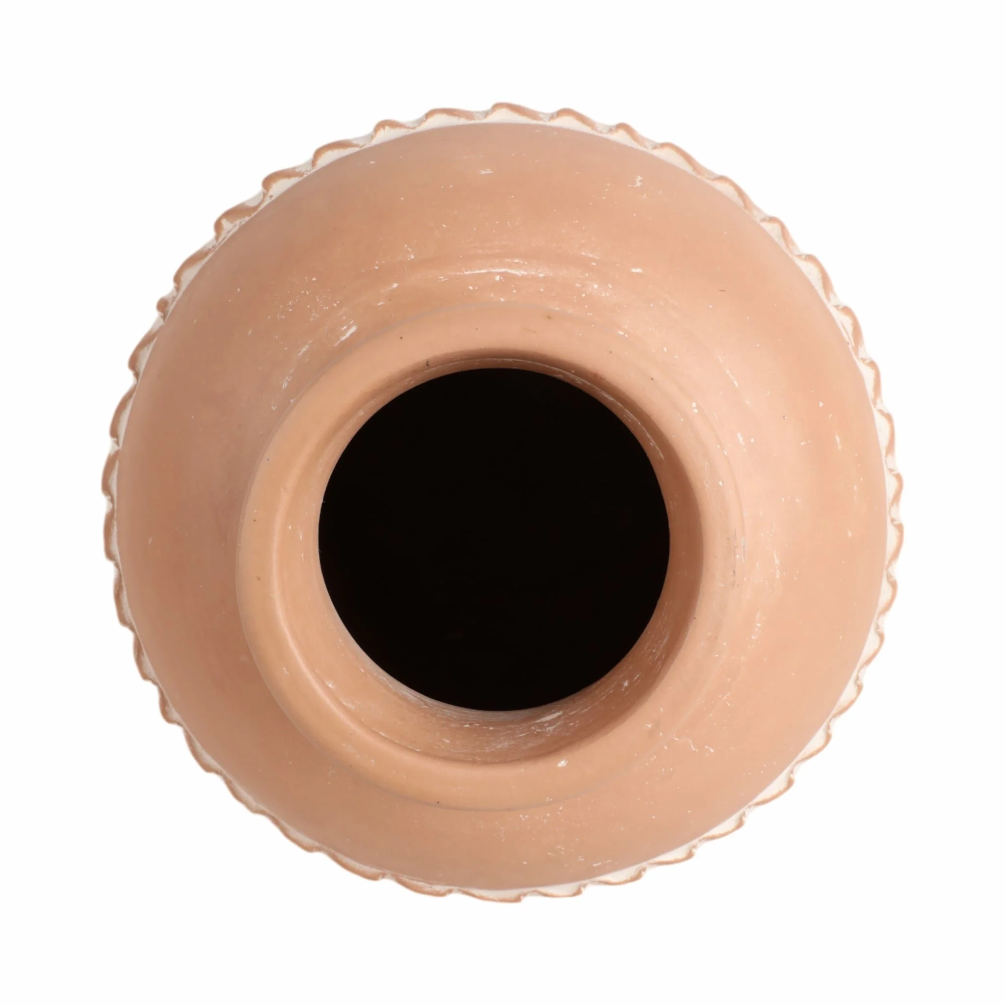 16" Traditional Terracotta Vase, Terracotta - Image 6