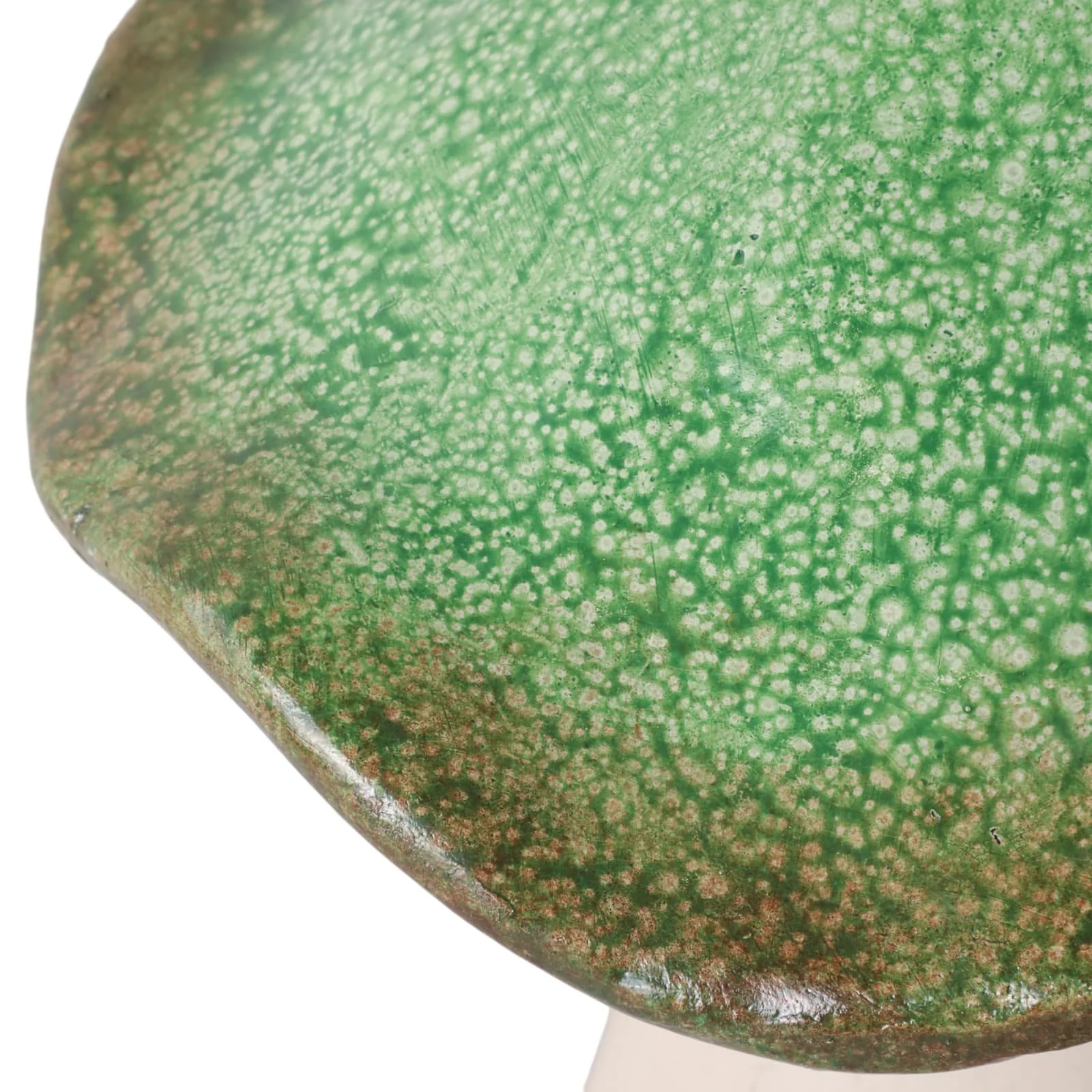 16x12" Garden Mushroom, Green/grey - Image 6