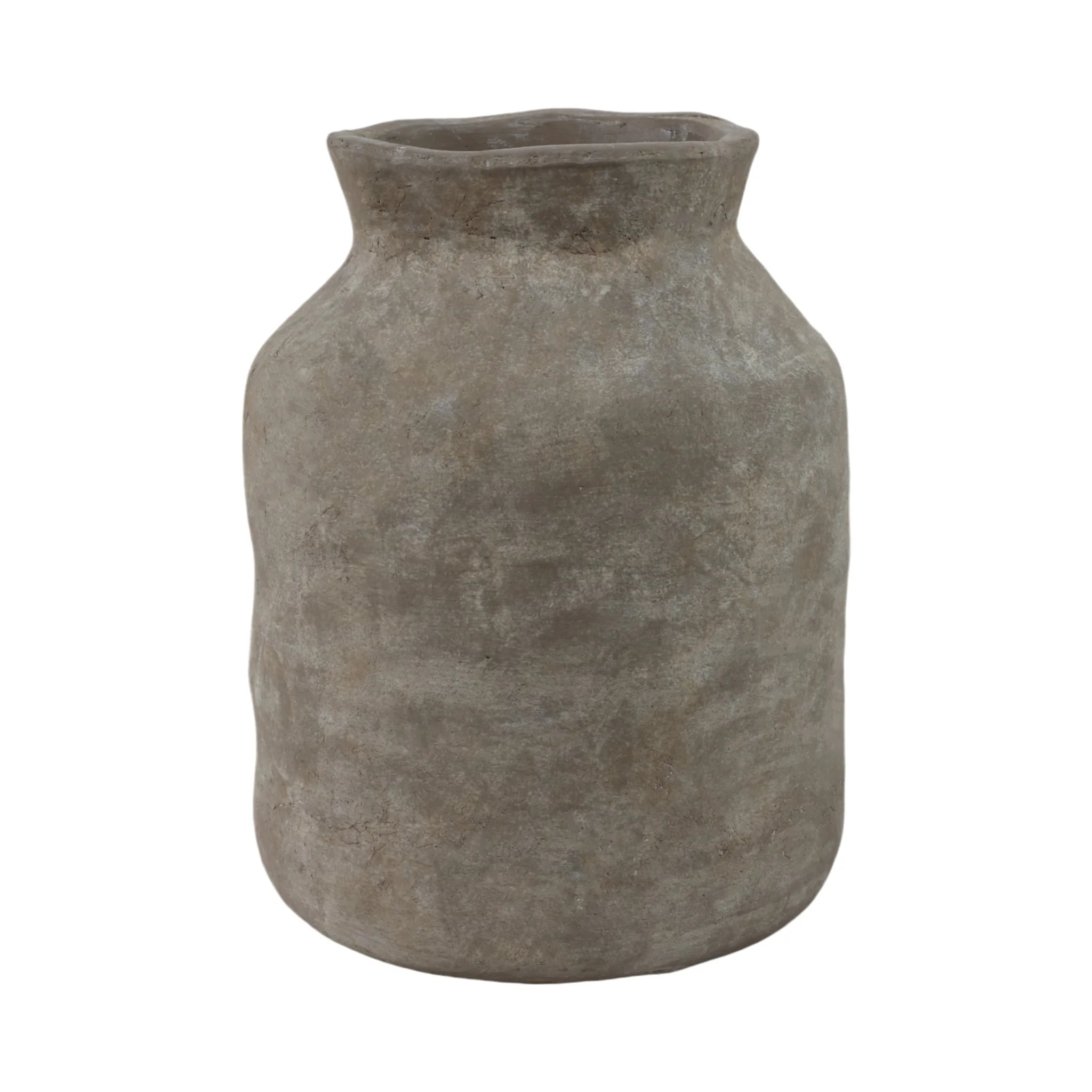 16x12" Milk Vase, Gray - Image 4