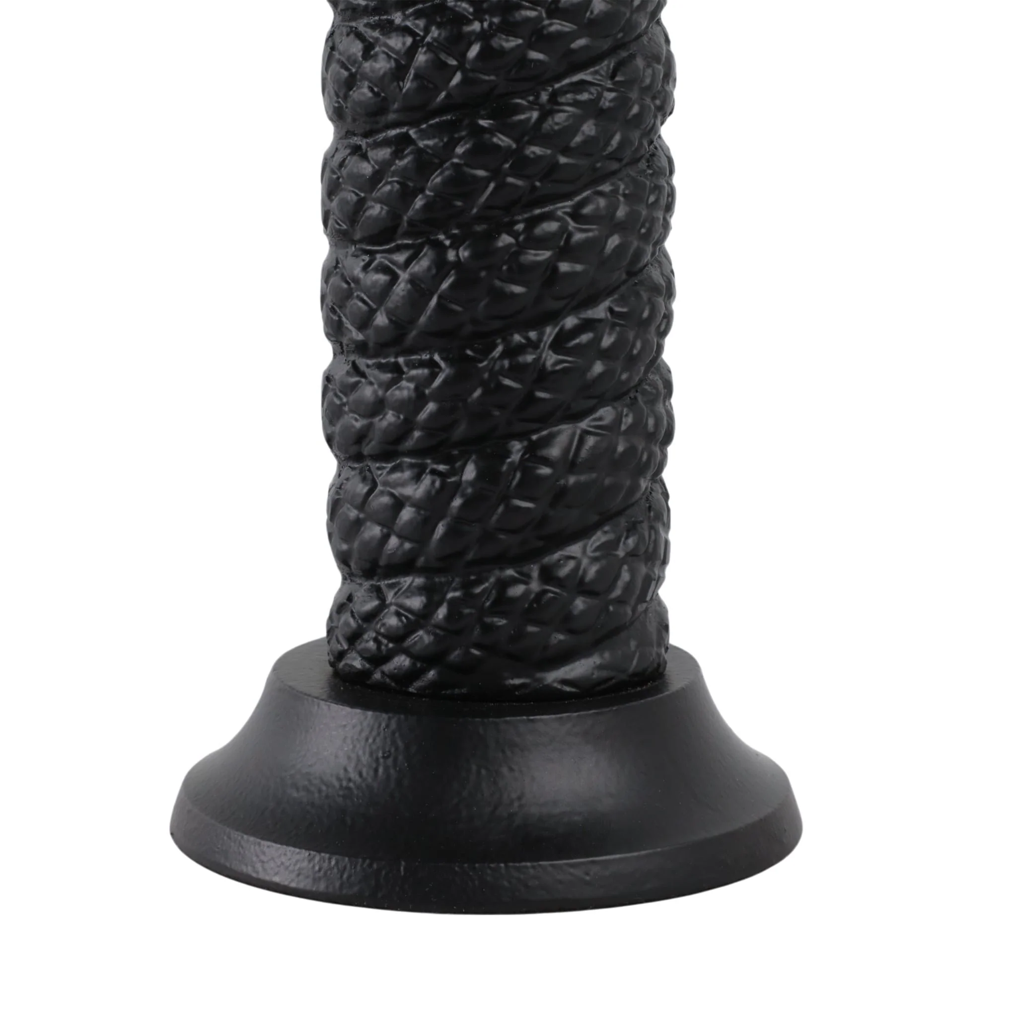 16x8" Twisted Snake 2-taper Holder, Black - Image 5