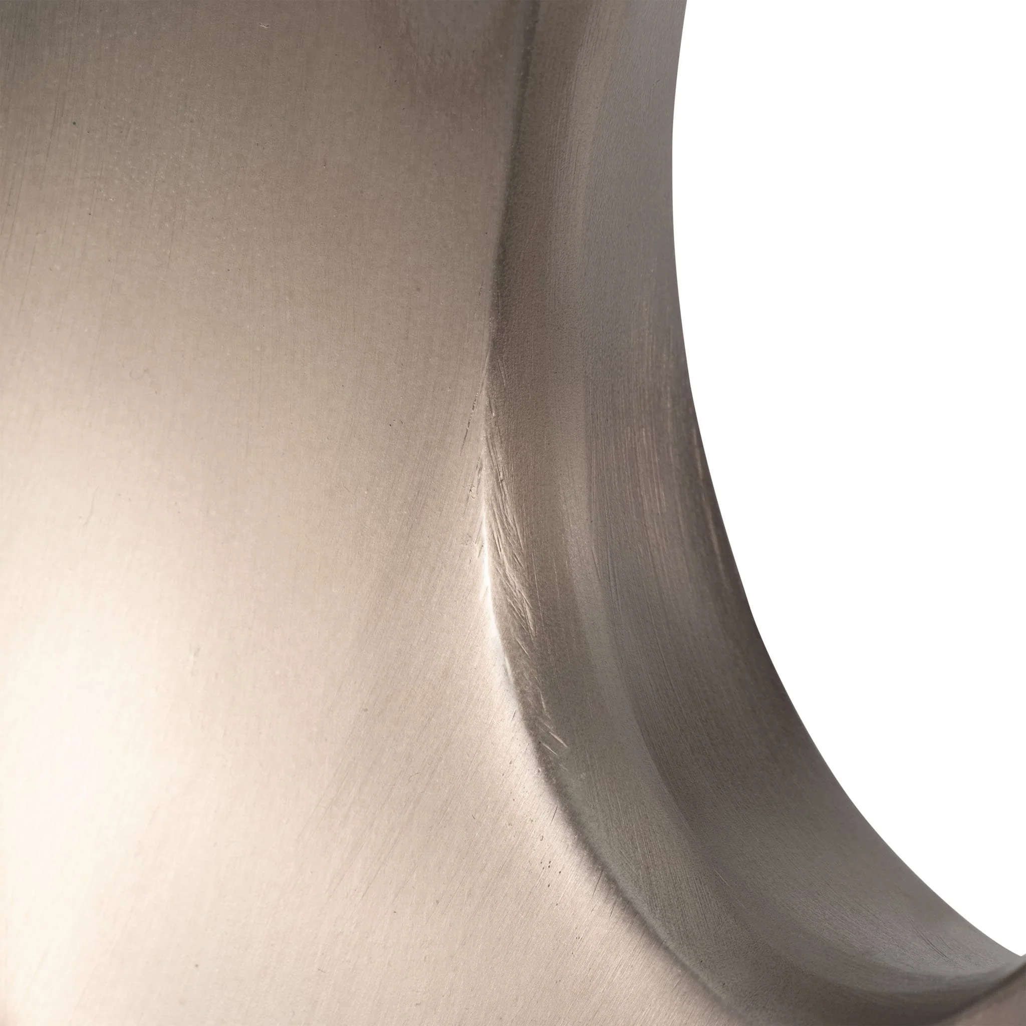 18", Metal Oval Sculpture,slvr/blk - Image 5