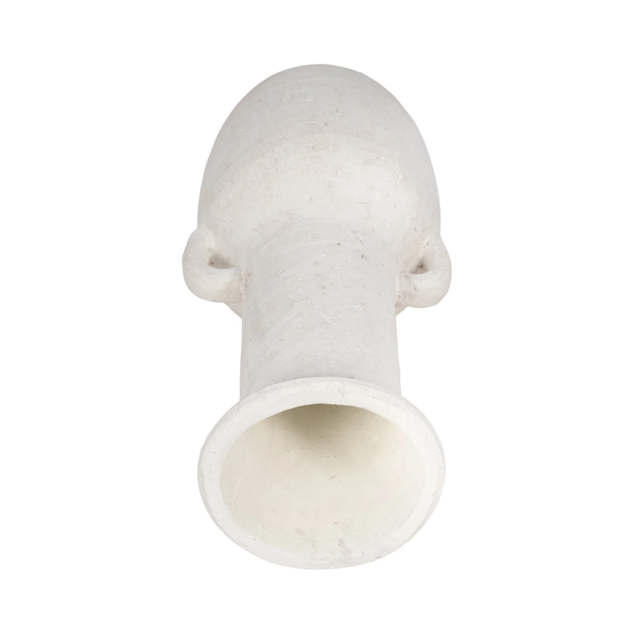 19" Nomad Vase Rough Finish, White - Image 6
