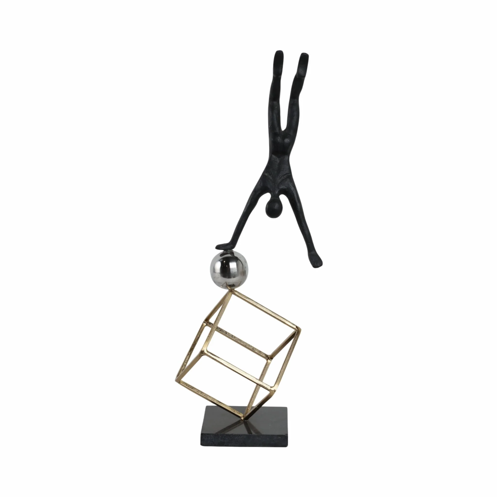 19x7" Gymnast On Ball & Cube, Multi - Image 4