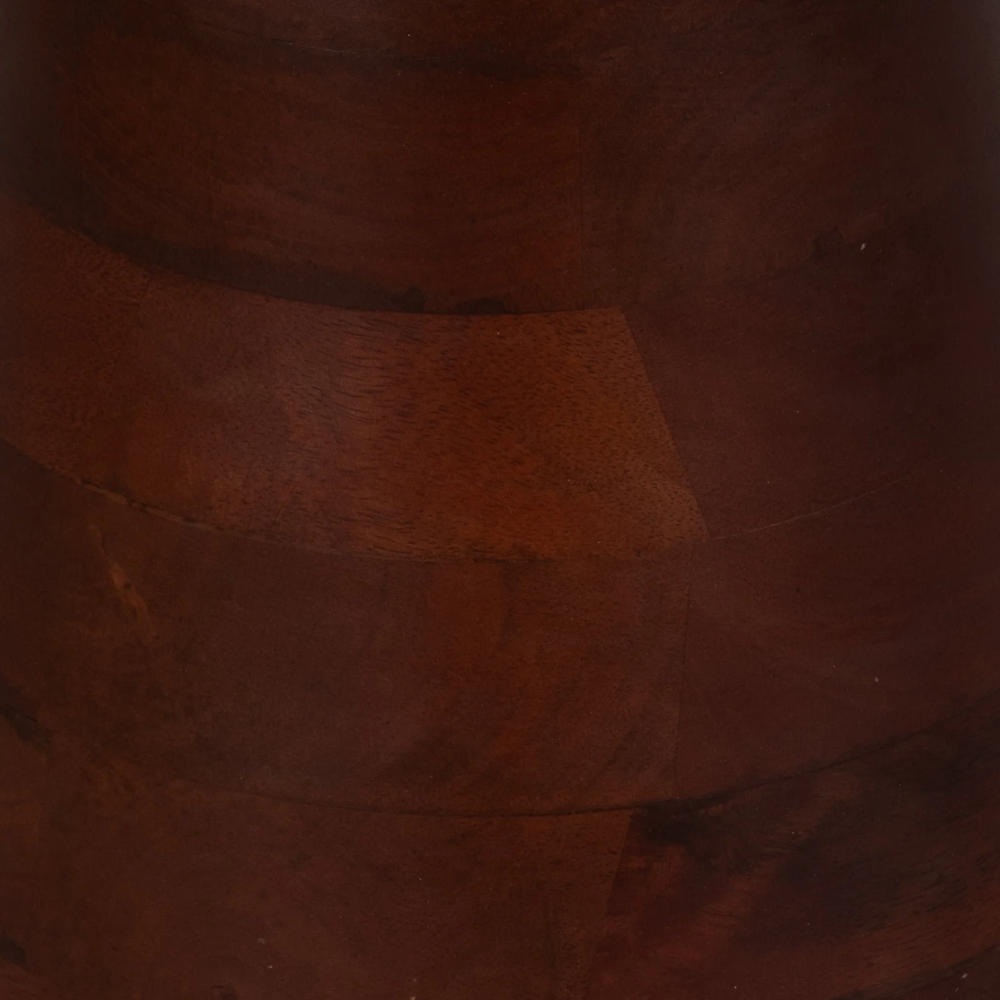 20" Wood Accent Table Marble Top, Walnut/white - Image 5