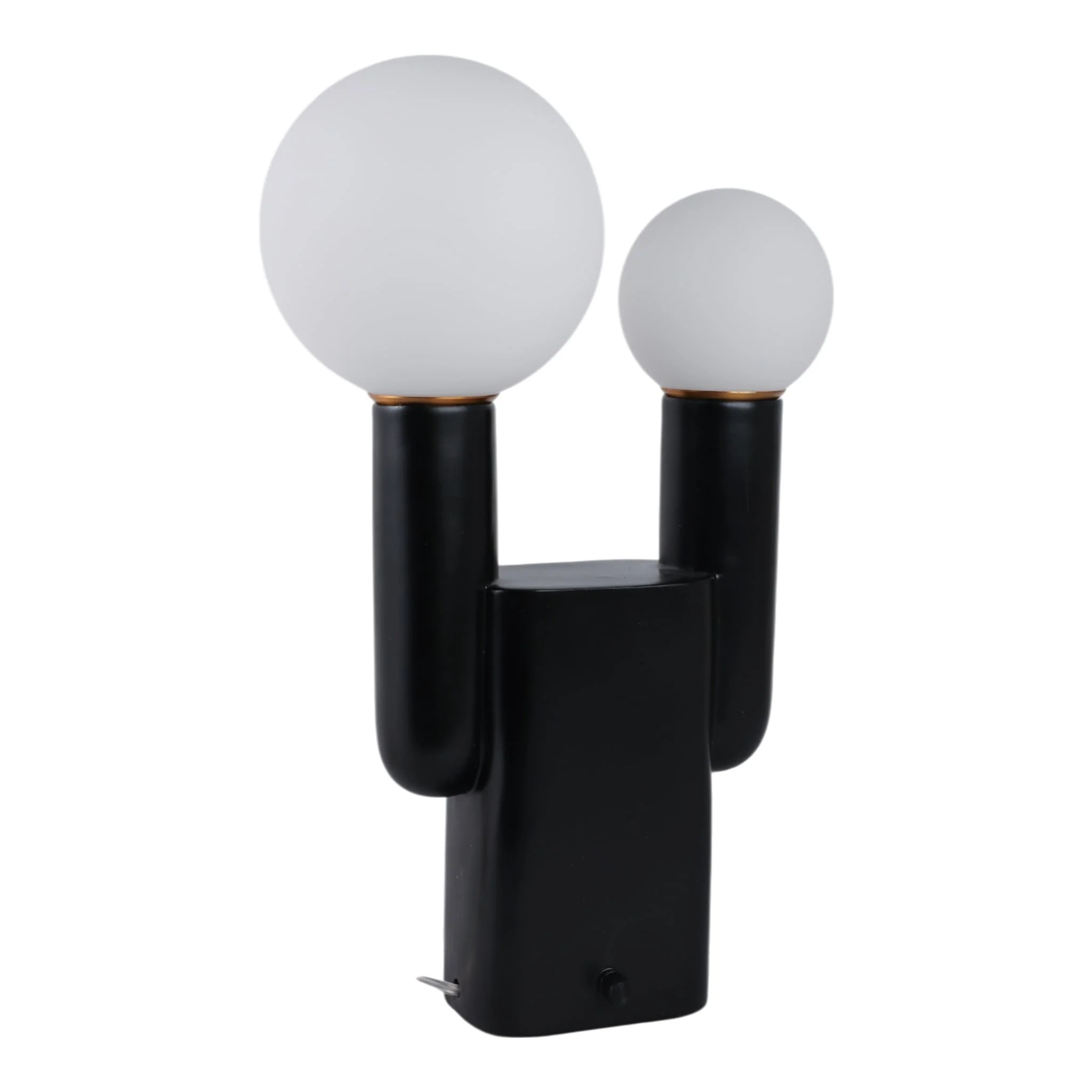 20x12" Double Head Totem Lamp With Base Switch, Bl - Image 2