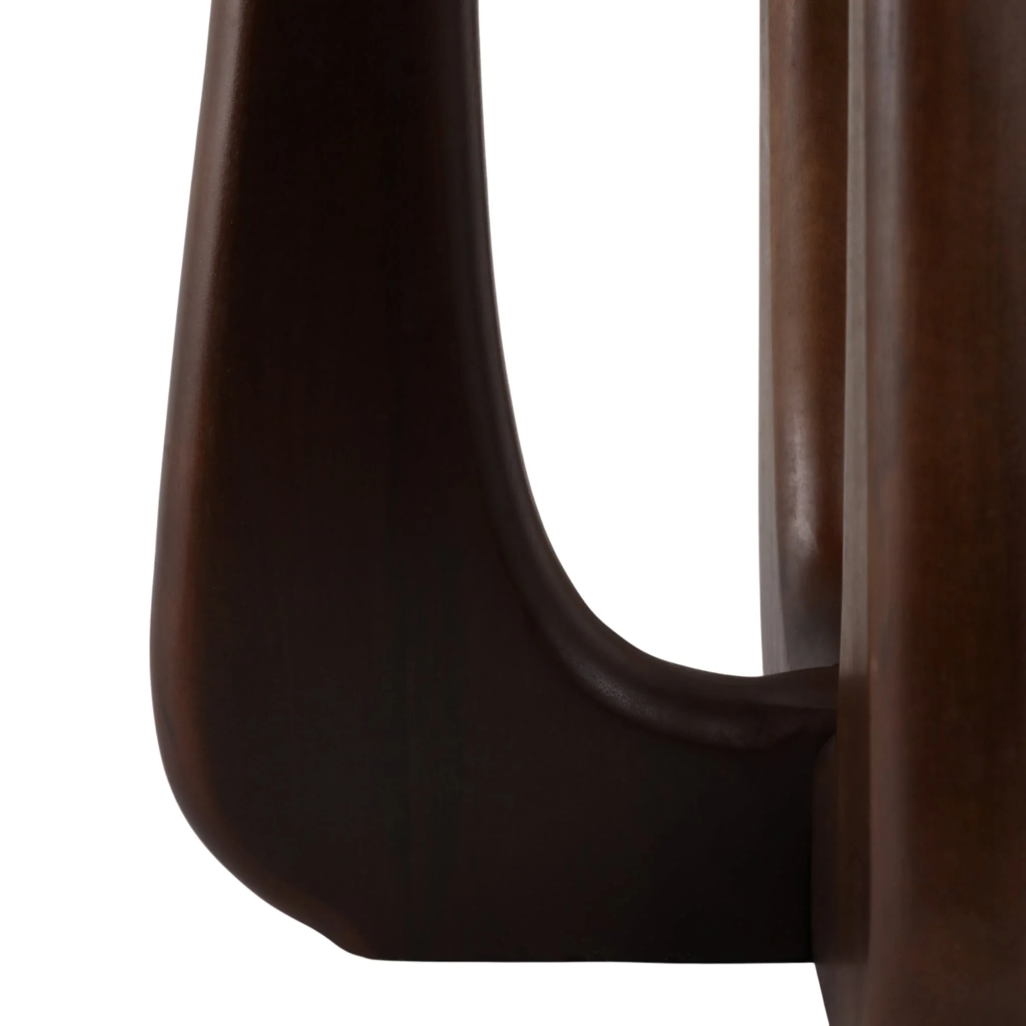 20x15" Marble Top Accent Table, Beige/brown - Image 5