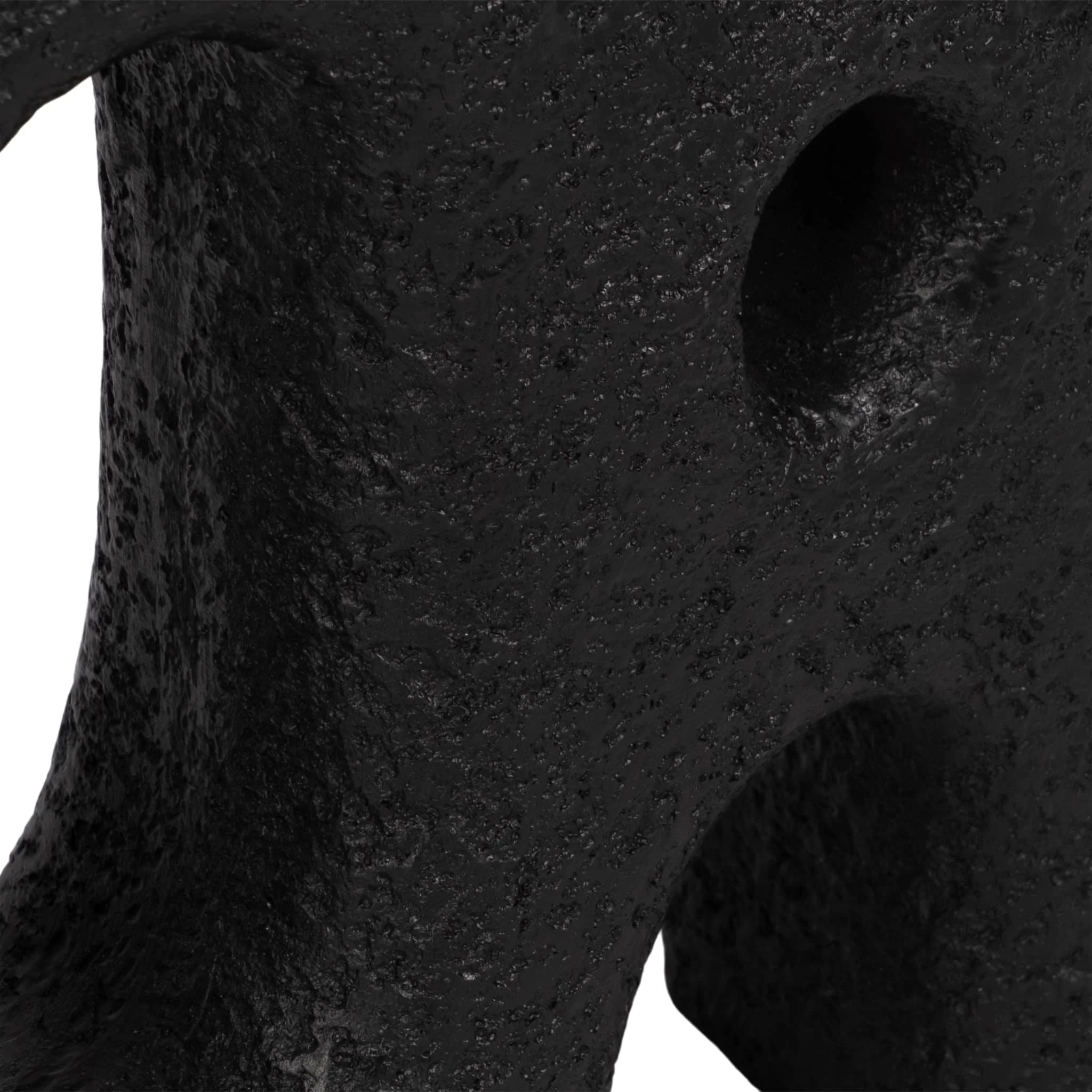 21" Open Cut-out Table Lamp, Black - Image 5
