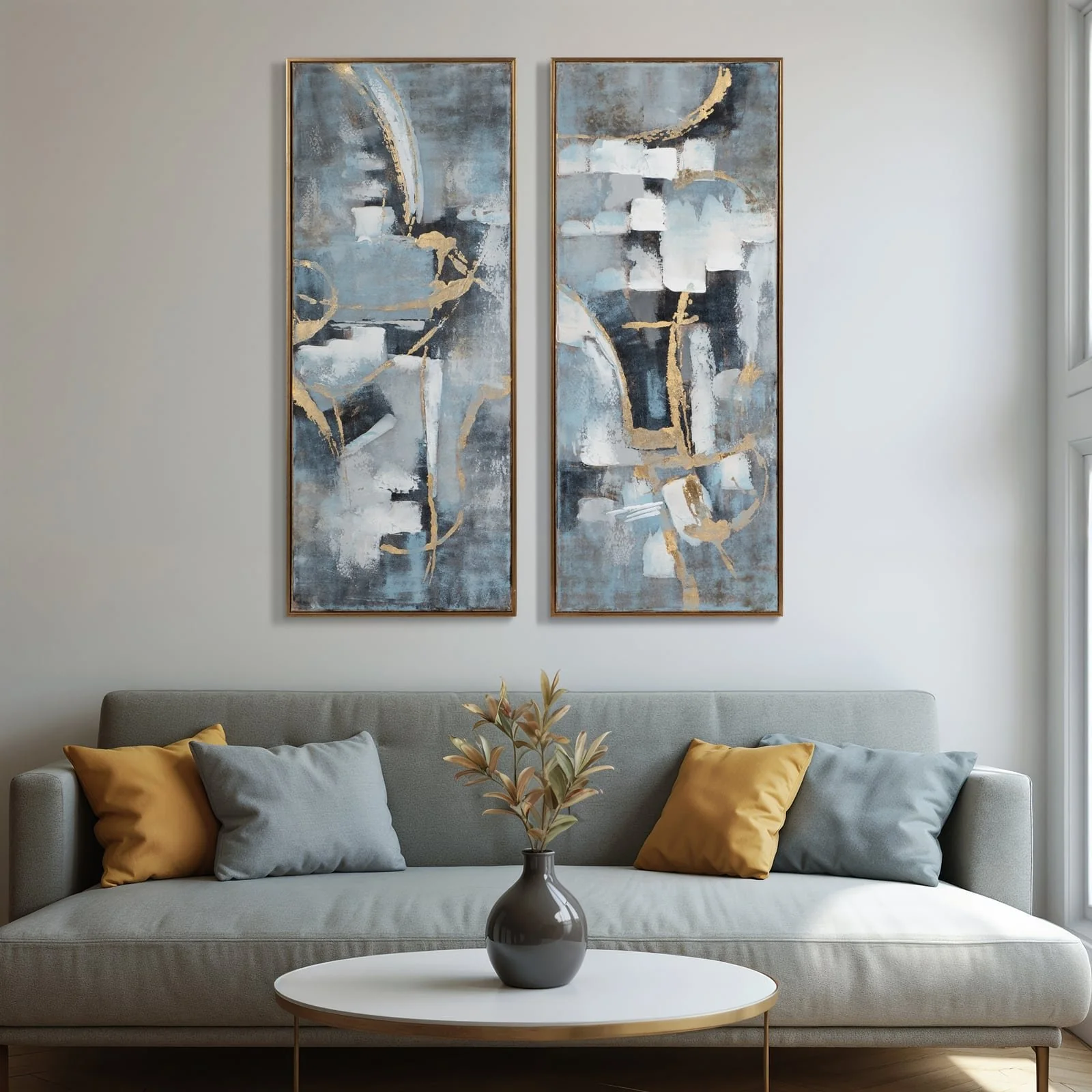 21x51  S/2, Abstract Oil Painting, Multi - Image 9