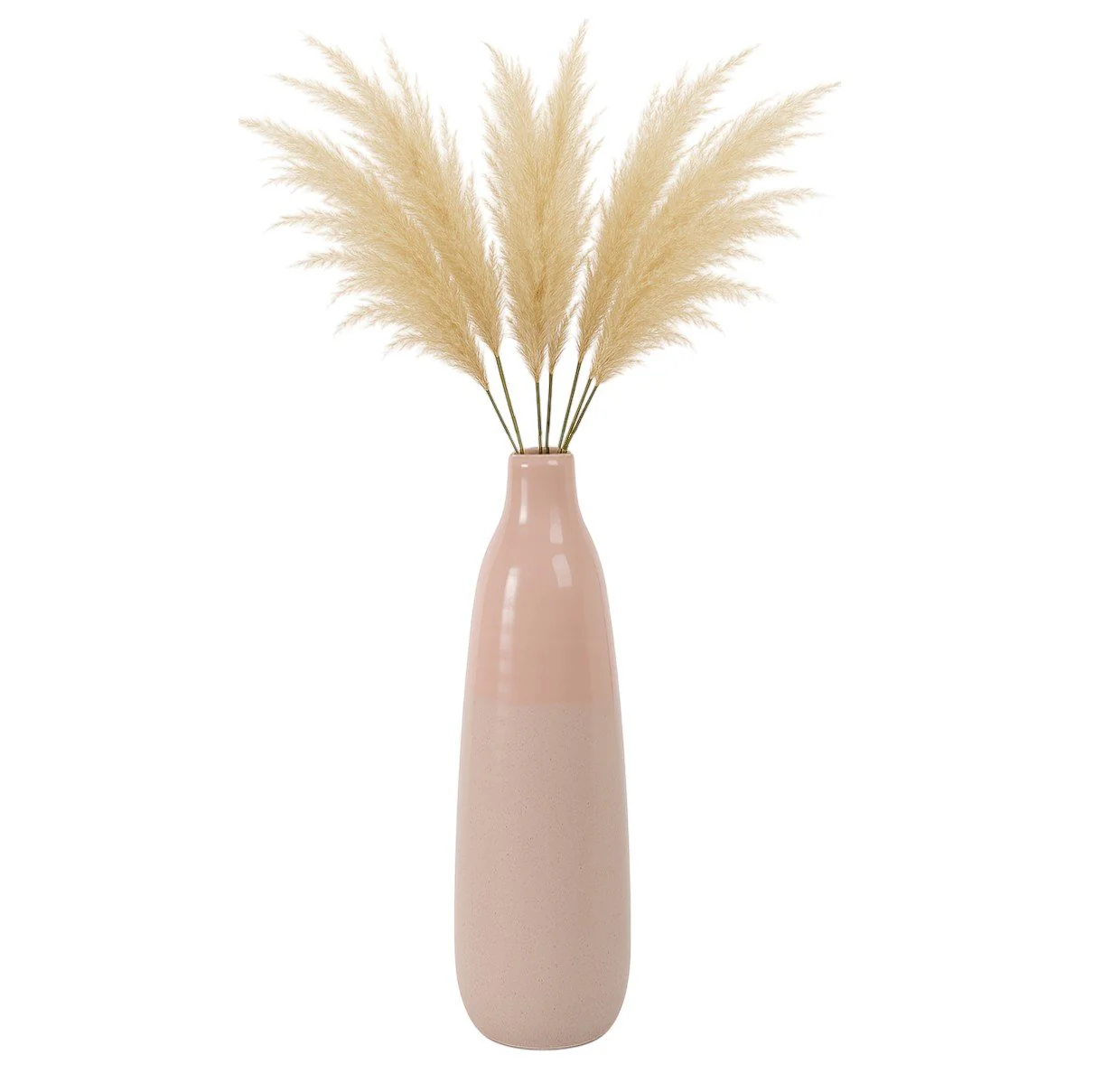 22"h Bottle Vase, Blush - Image 2