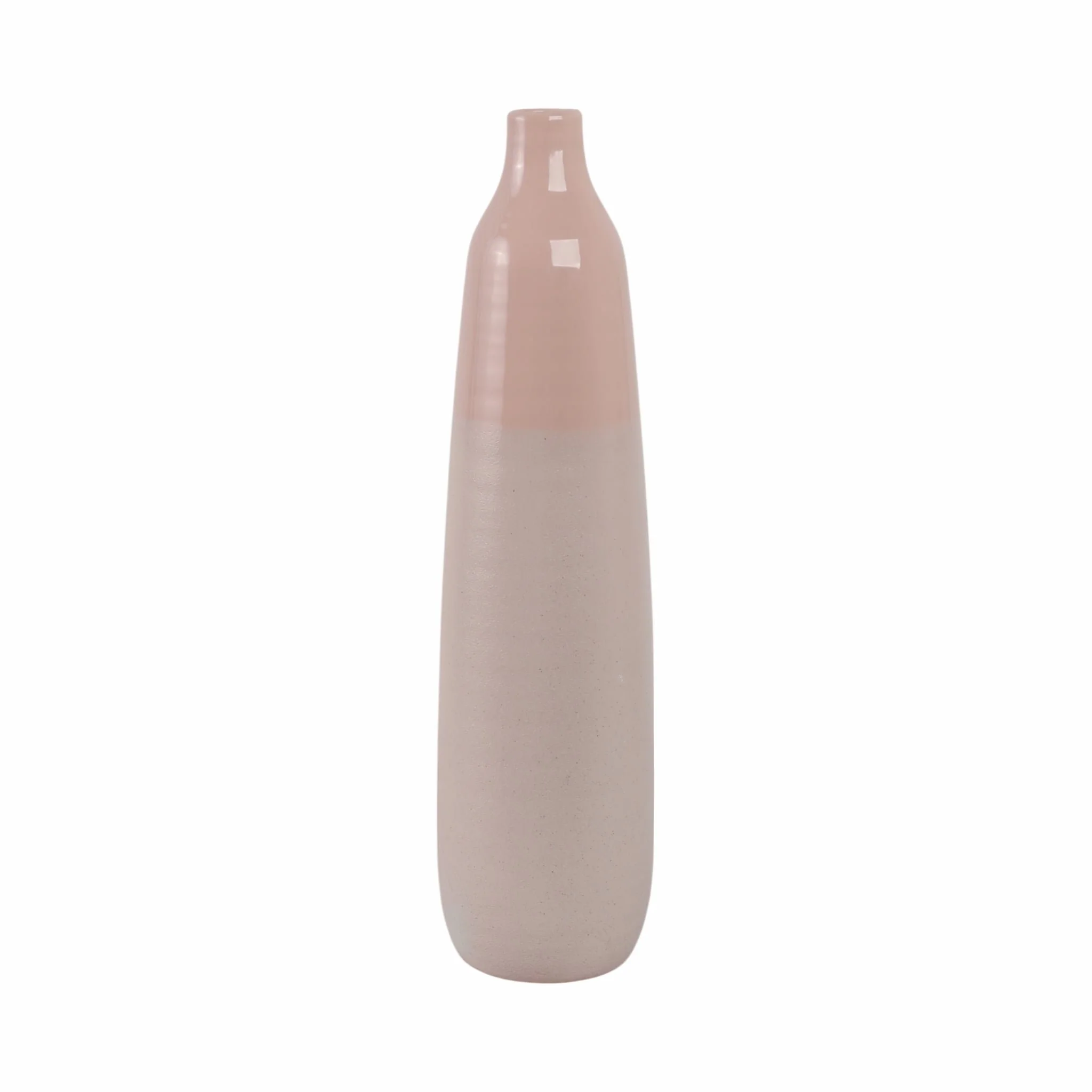 22"h Bottle Vase, Blush - Image 3