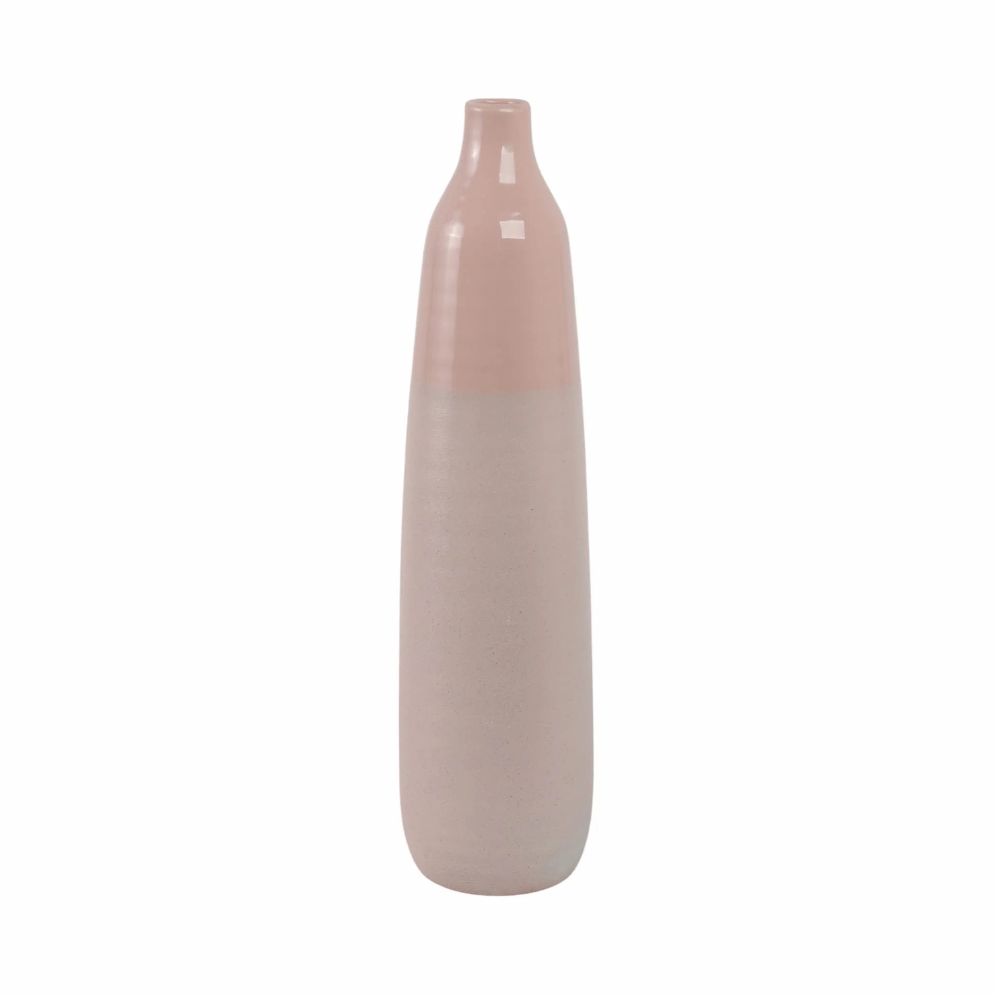 22"h Bottle Vase, Blush - Image 4