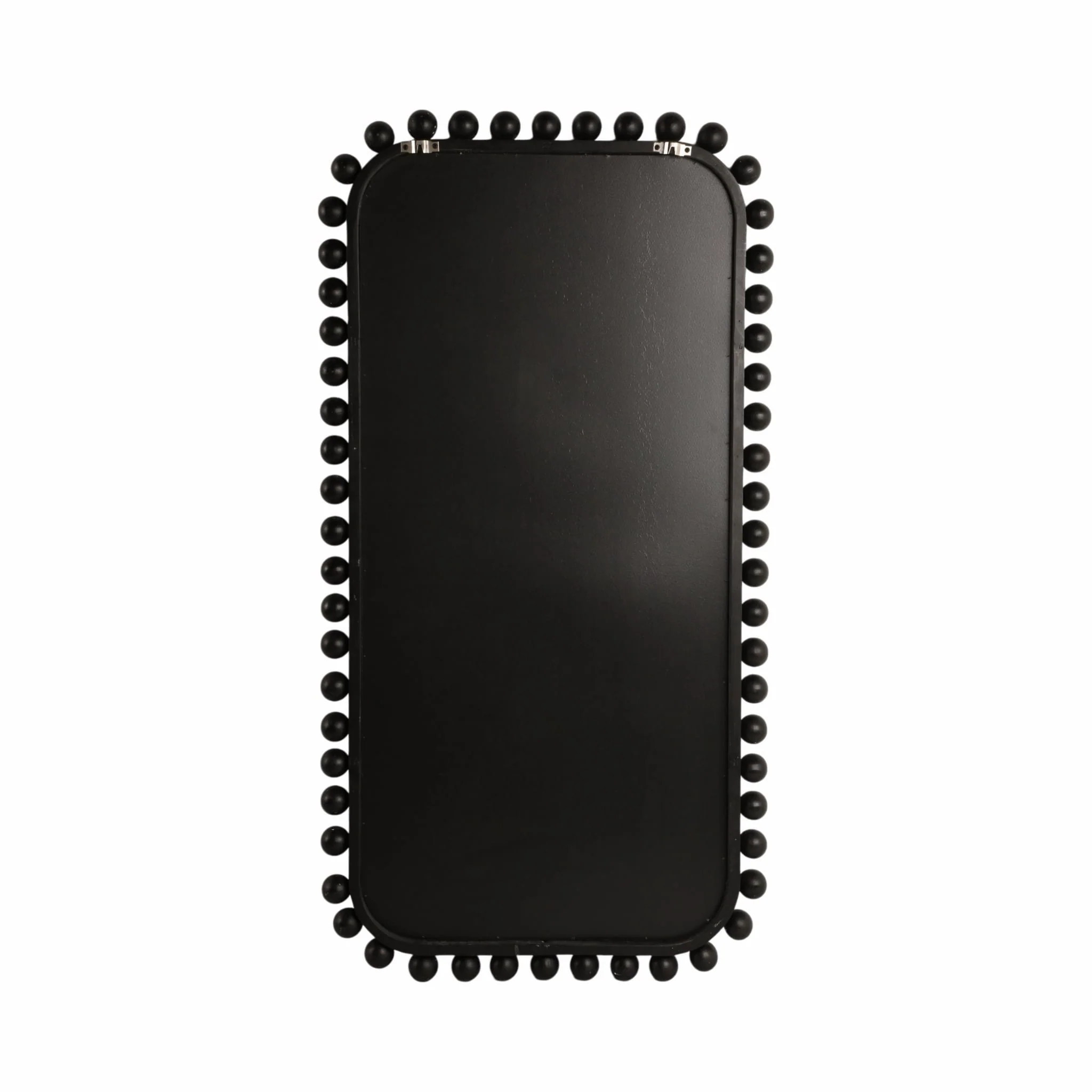 23x45" Knobby Rectangular Mirror, Black - Image 6