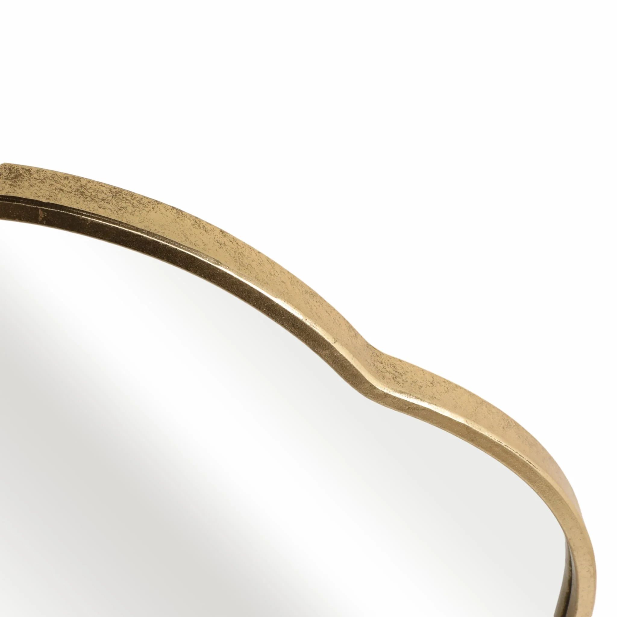 25x37 Arch Top Mirror, Gold - Image 5