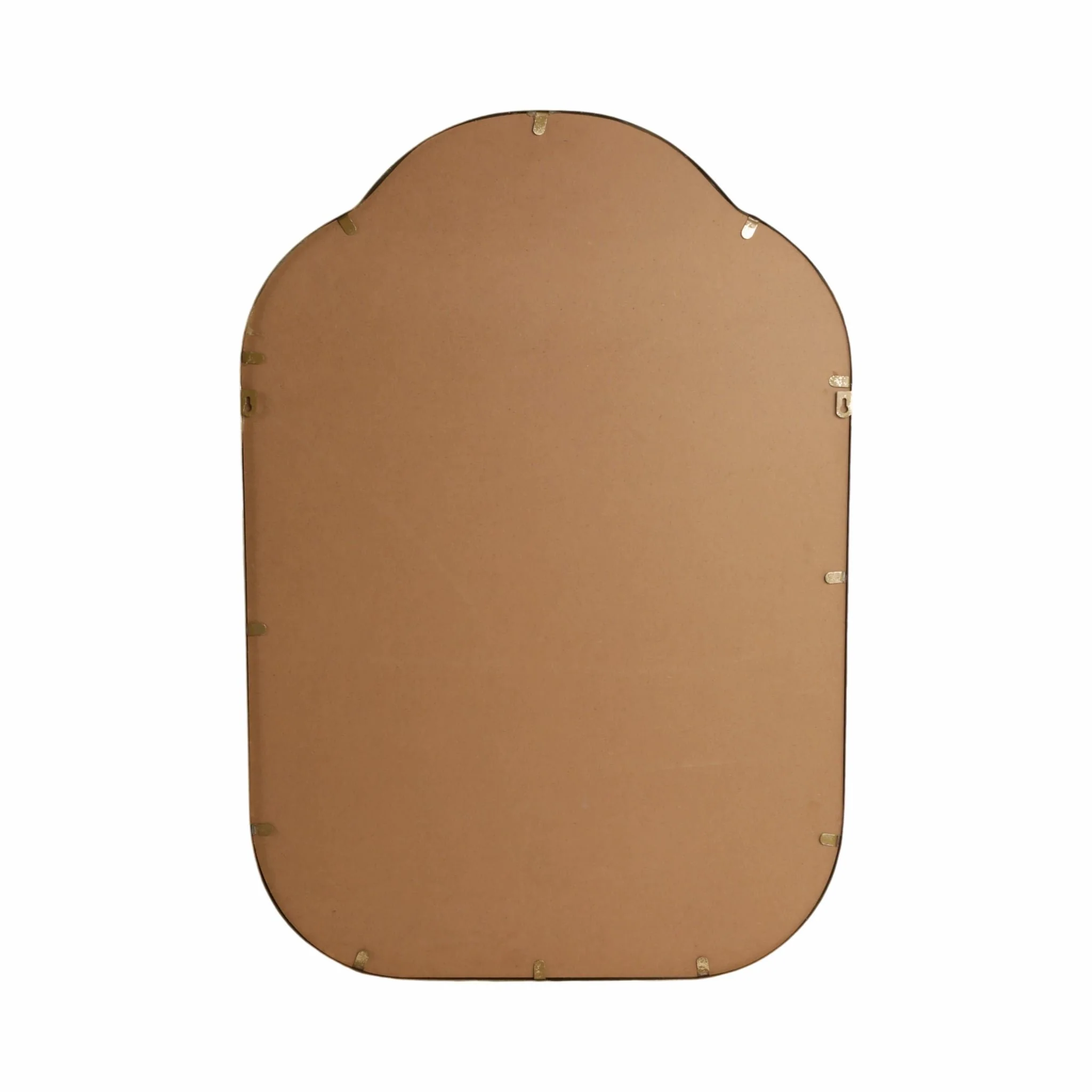 25x37 Arch Top Mirror, Gold - Image 6