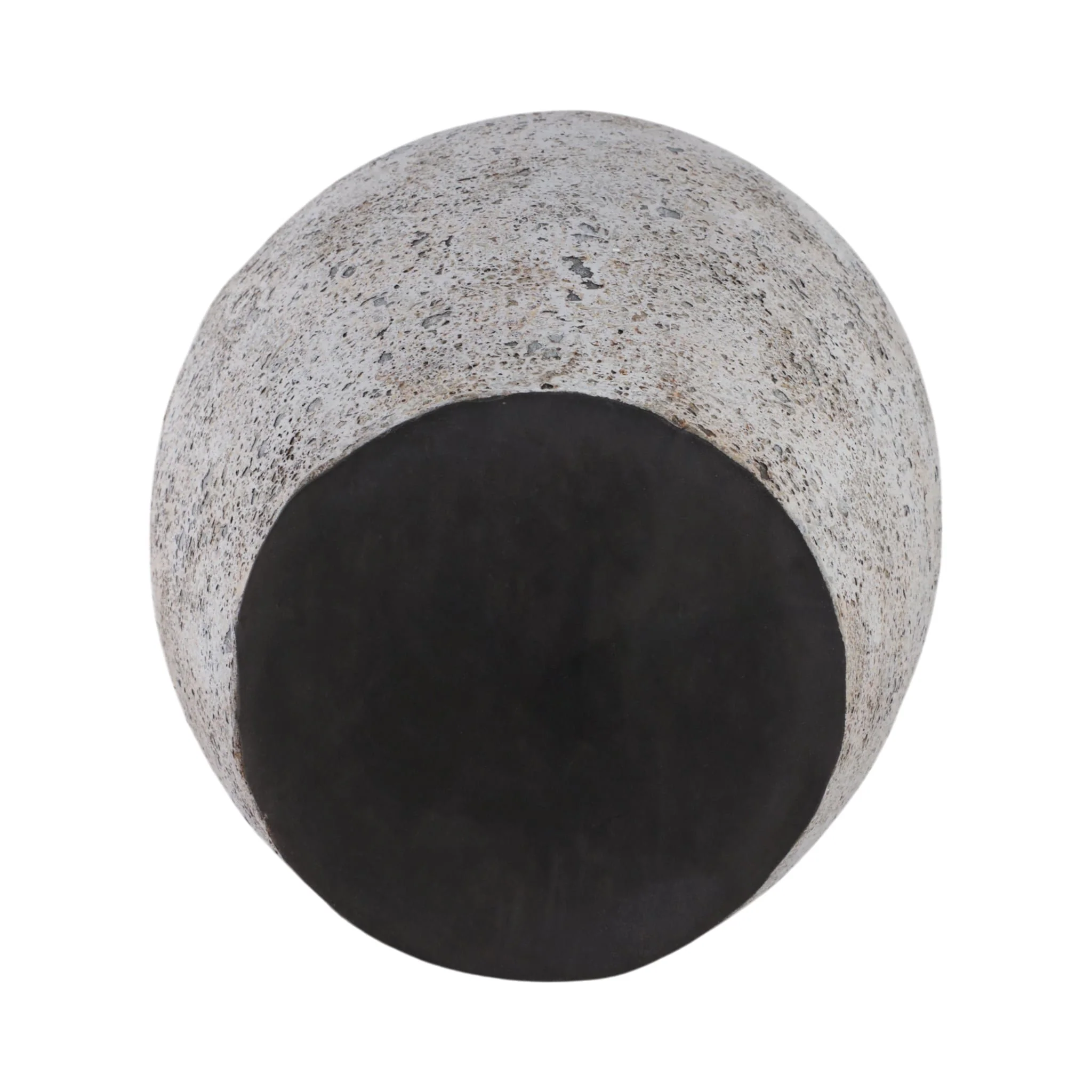 26" Terracotta Vase With Orbs Under Handles, Rusti - Image 8