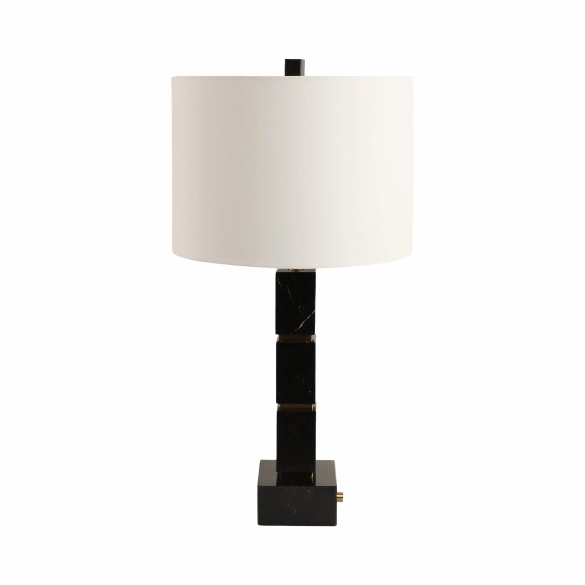 27x14" Stacked Marble Cubes Lamp Base Switch,black - Image 4