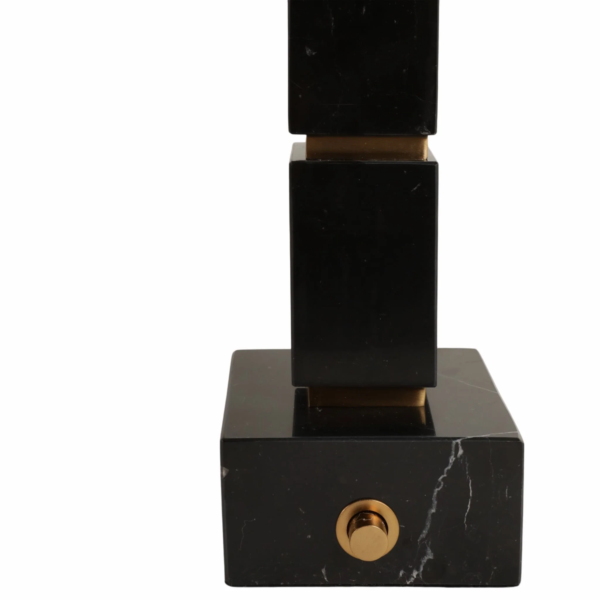 27x14" Stacked Marble Cubes Lamp Base Switch,black - Image 6