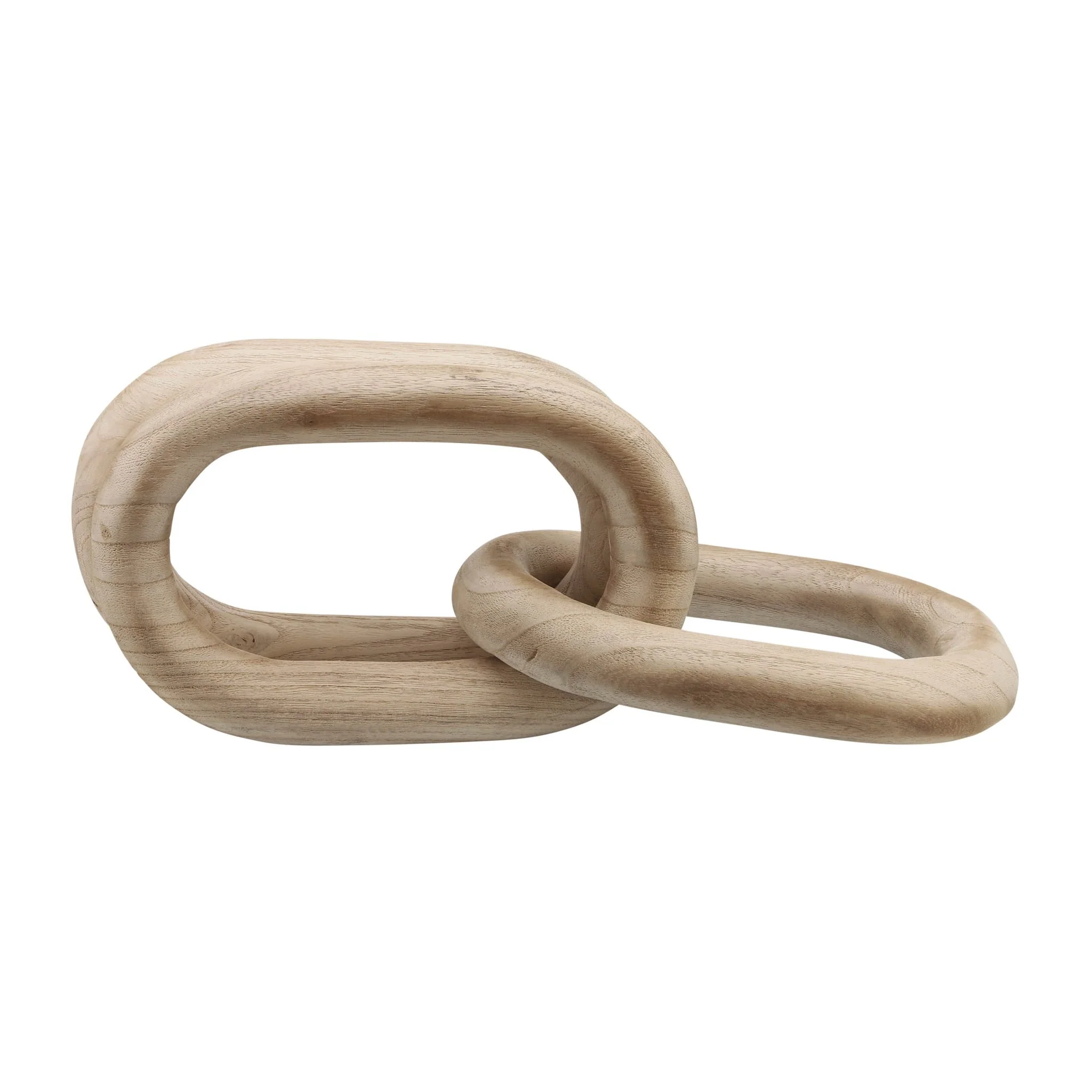 28" 3 Wooden Links, Natural - Image 2