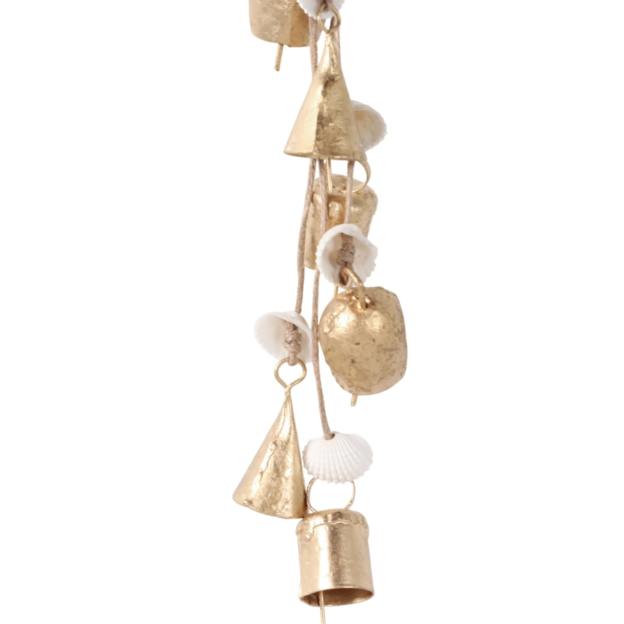 29x6" Sea Turtle With Shells Chime, Brown - Image 6