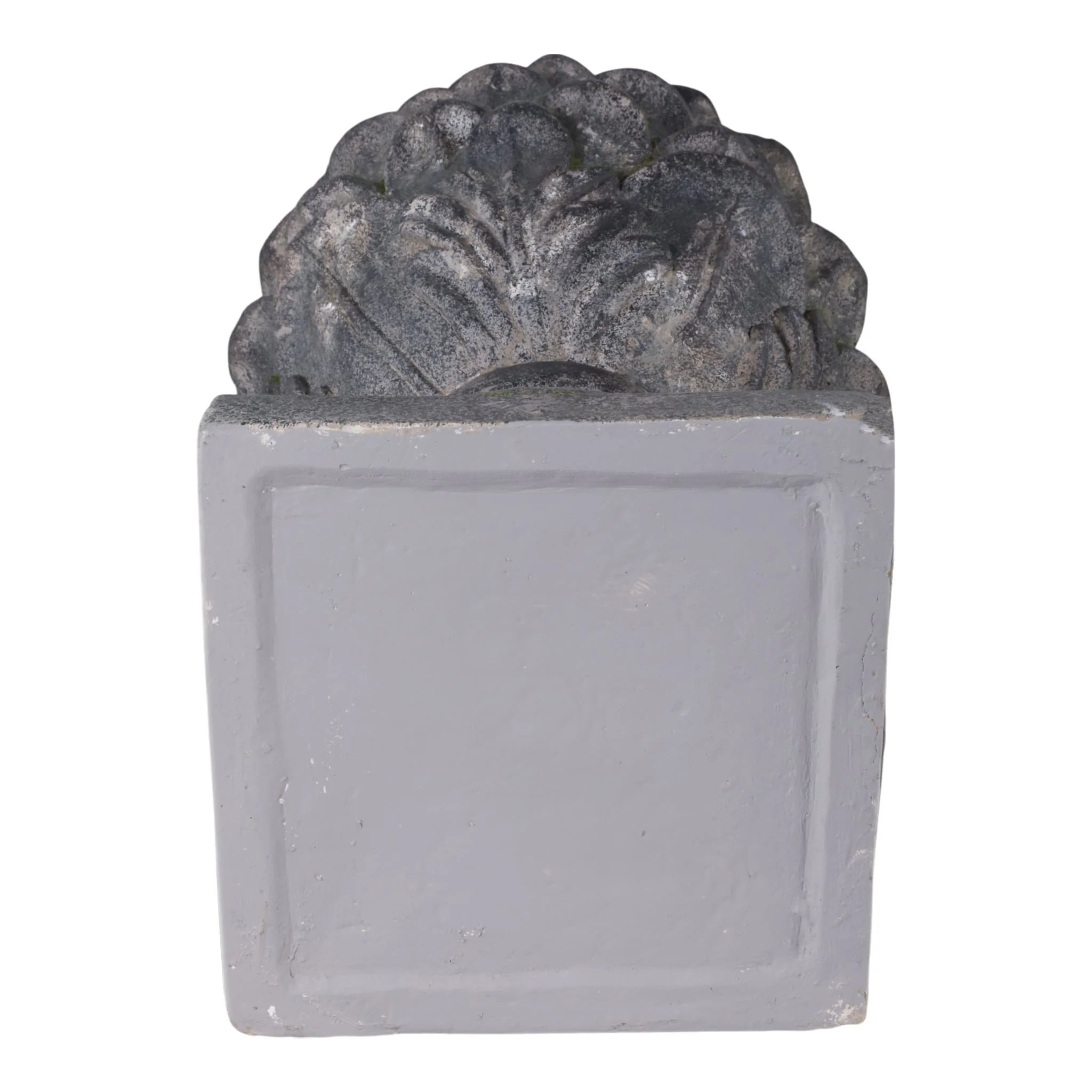 30x13" Rustic Artichoke Statue With Moss, Grey - Image 8