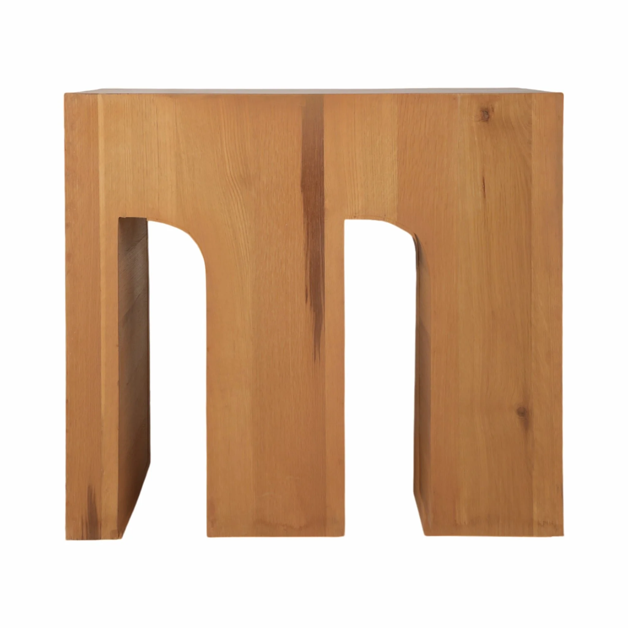 31" Double Arch Accent Table, Natural - Image 4