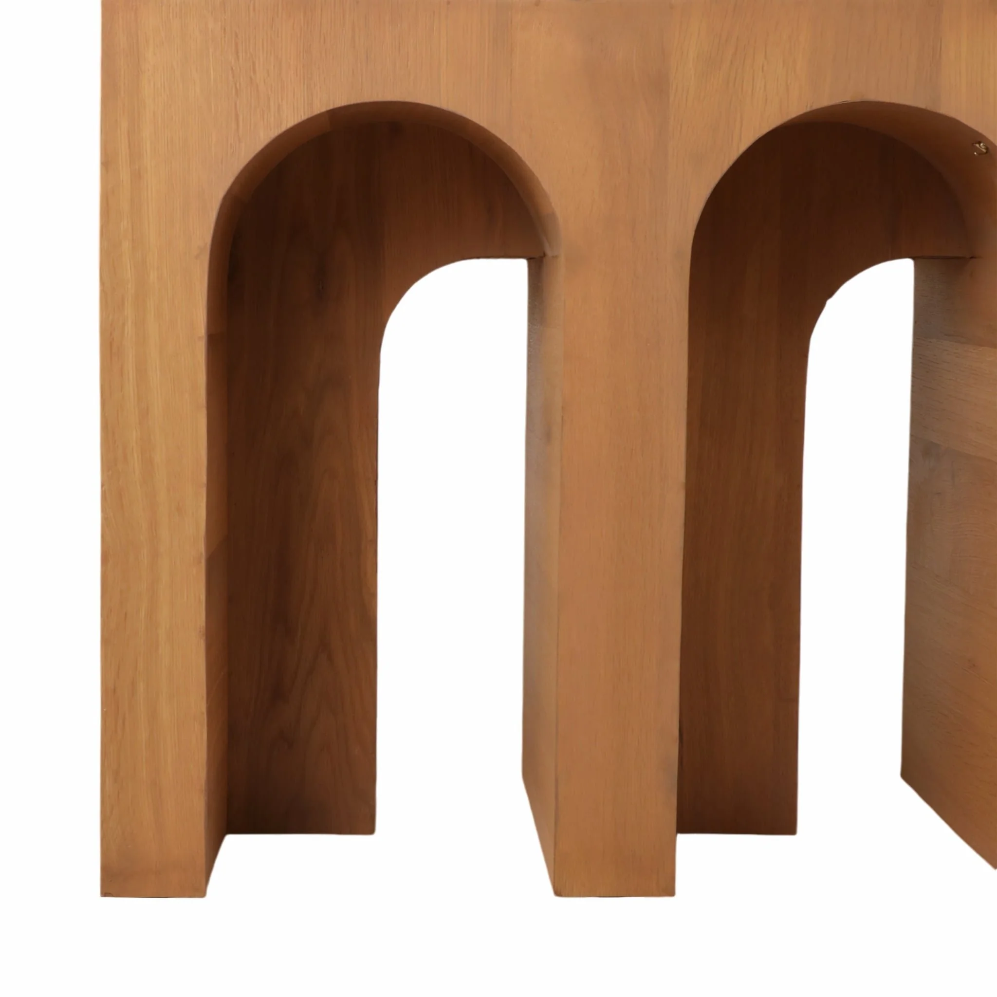 31" Double Arch Accent Table, Natural - Image 5