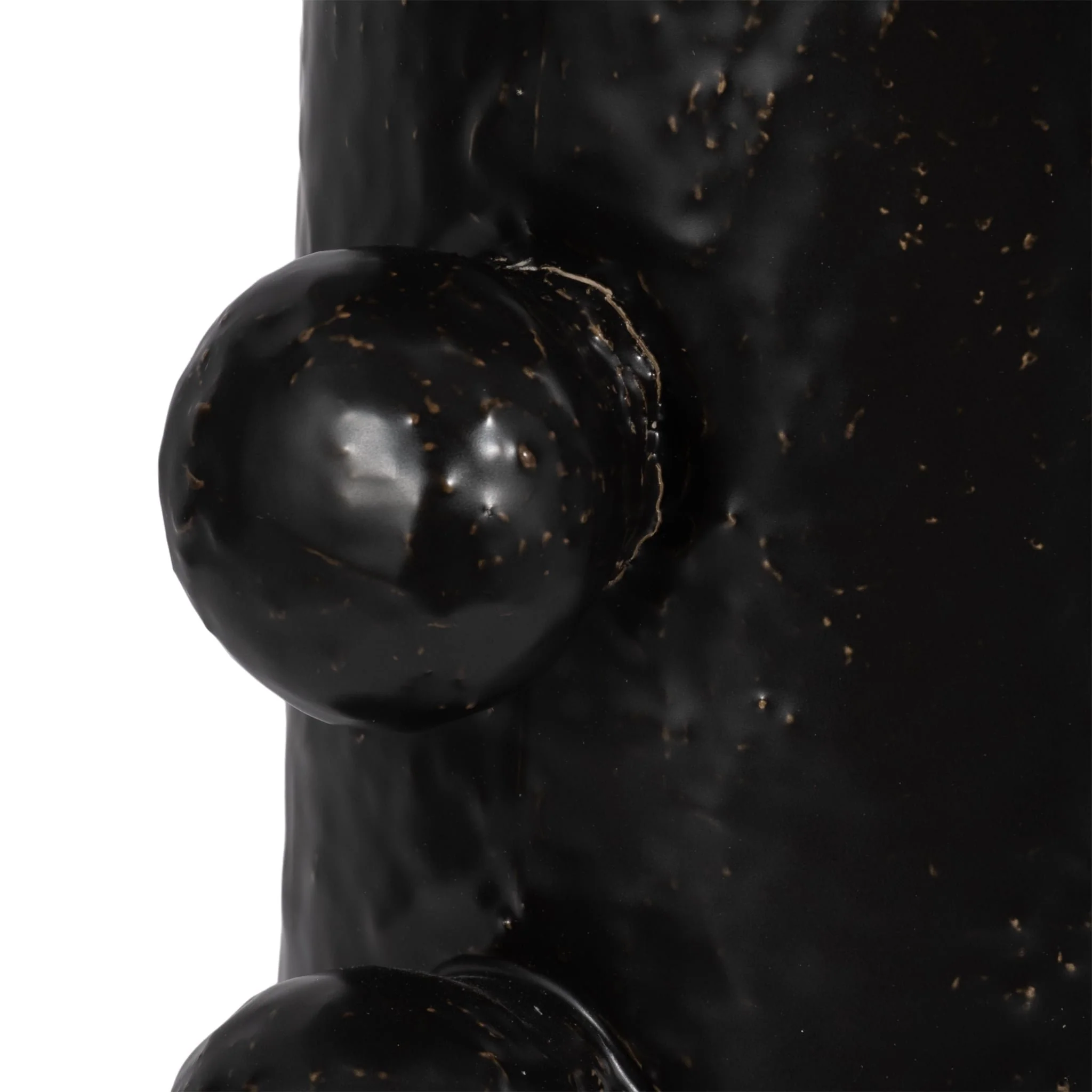 31" Tall Knobby Table Lamp, Black - Image 5