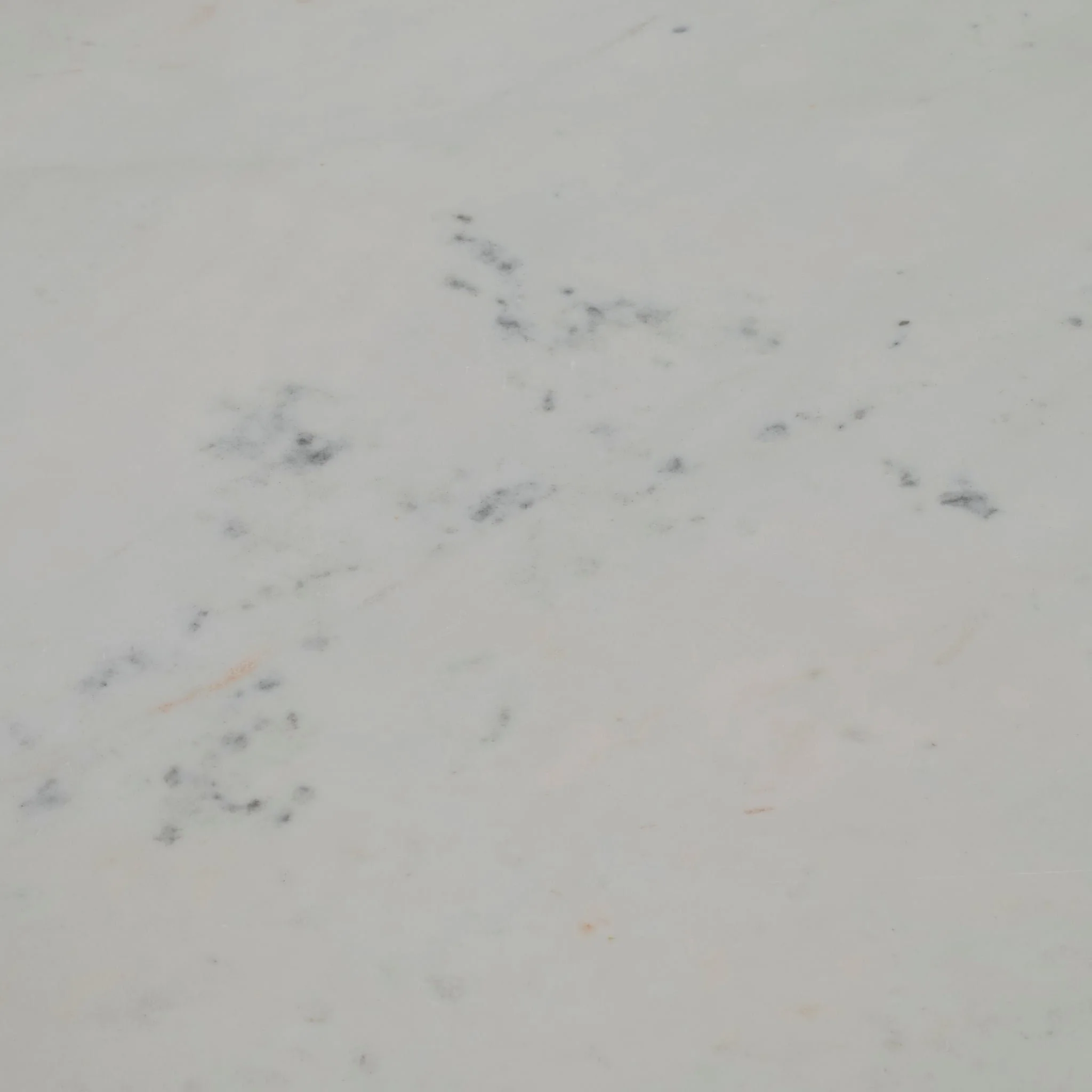 34" Gold Pedestal Coffee Table Marble Top, Wht/blk - Image 4