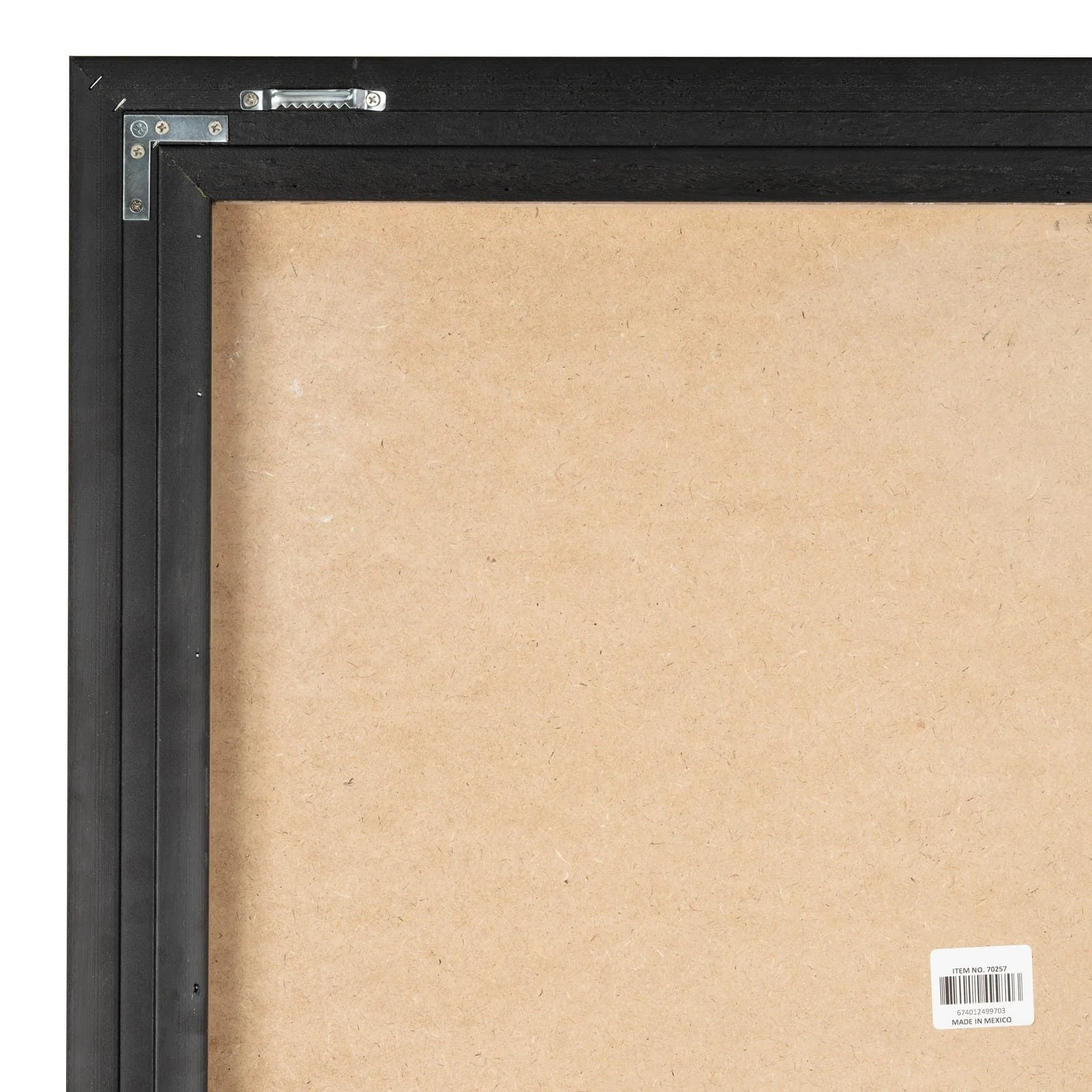 35x59, Hand Painted Gold Frame Geometric Face, Blk - Image 3