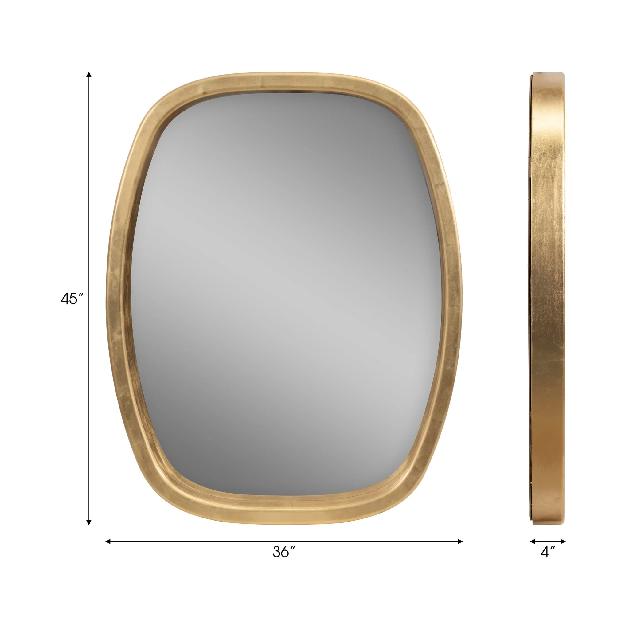 36x45, Gold Leaf Mirror - Image 6