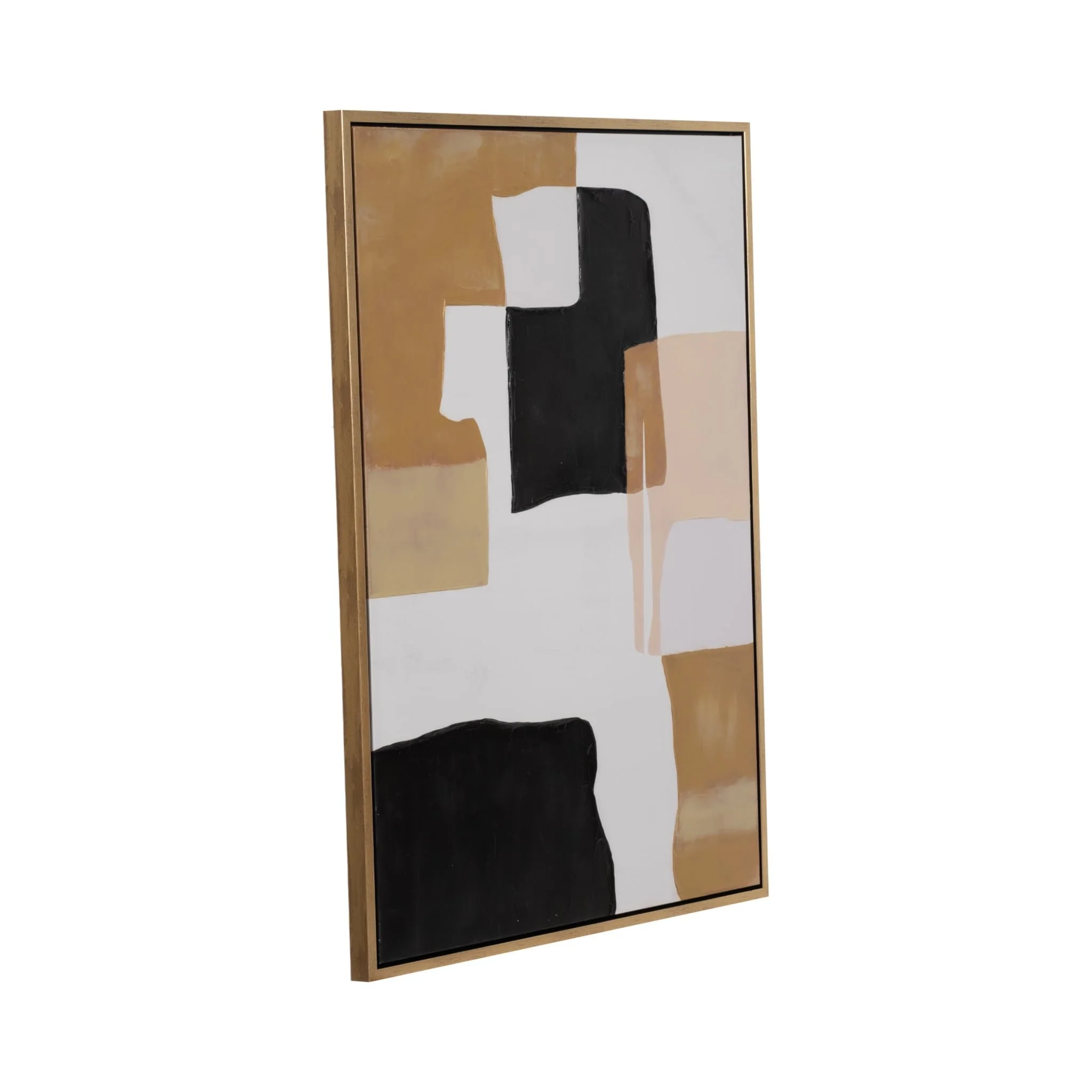 36x48 S/2 Framed Handpainted  Abstract, Multi - Image 2