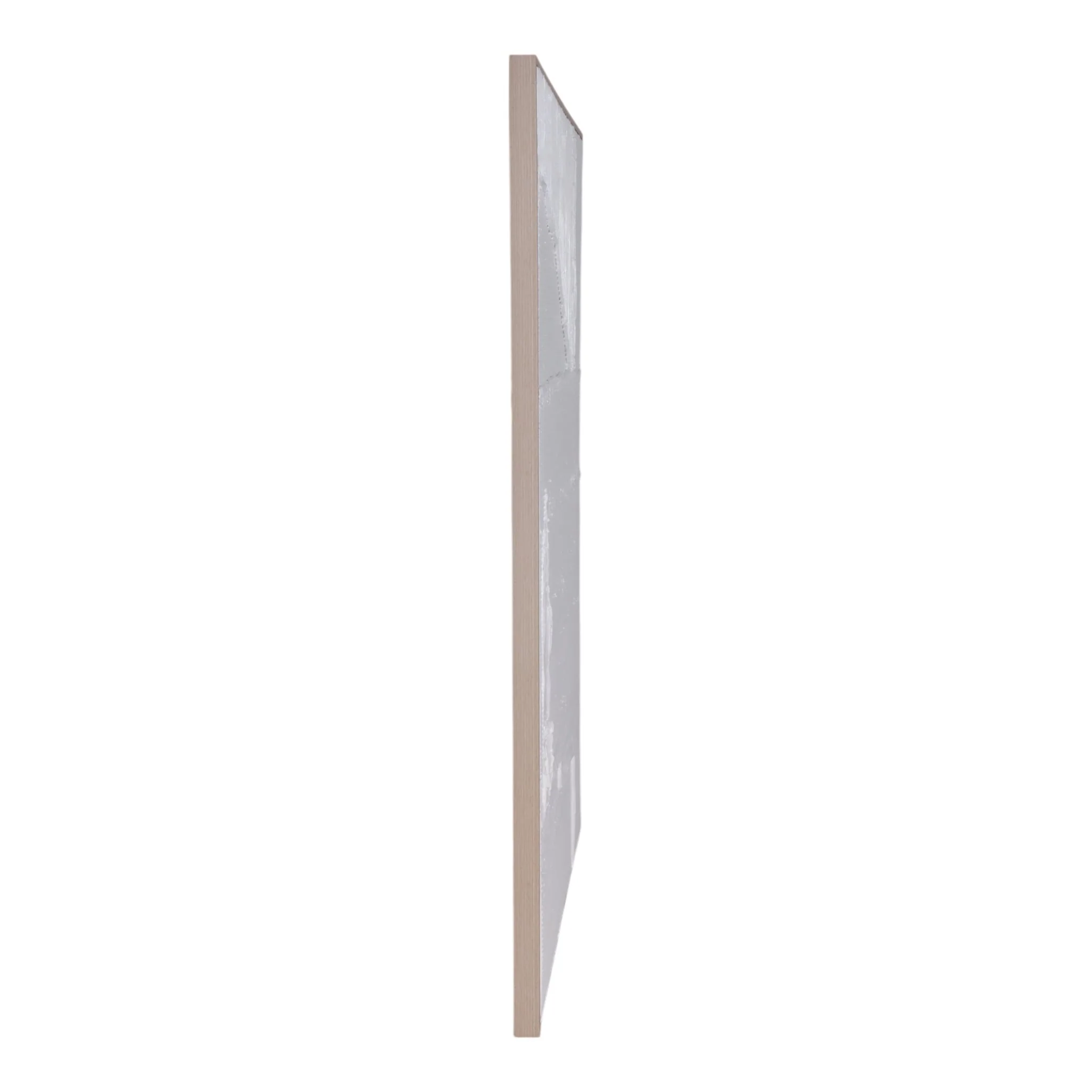 36x48 Textured Lines Wall Art, White - Image 3