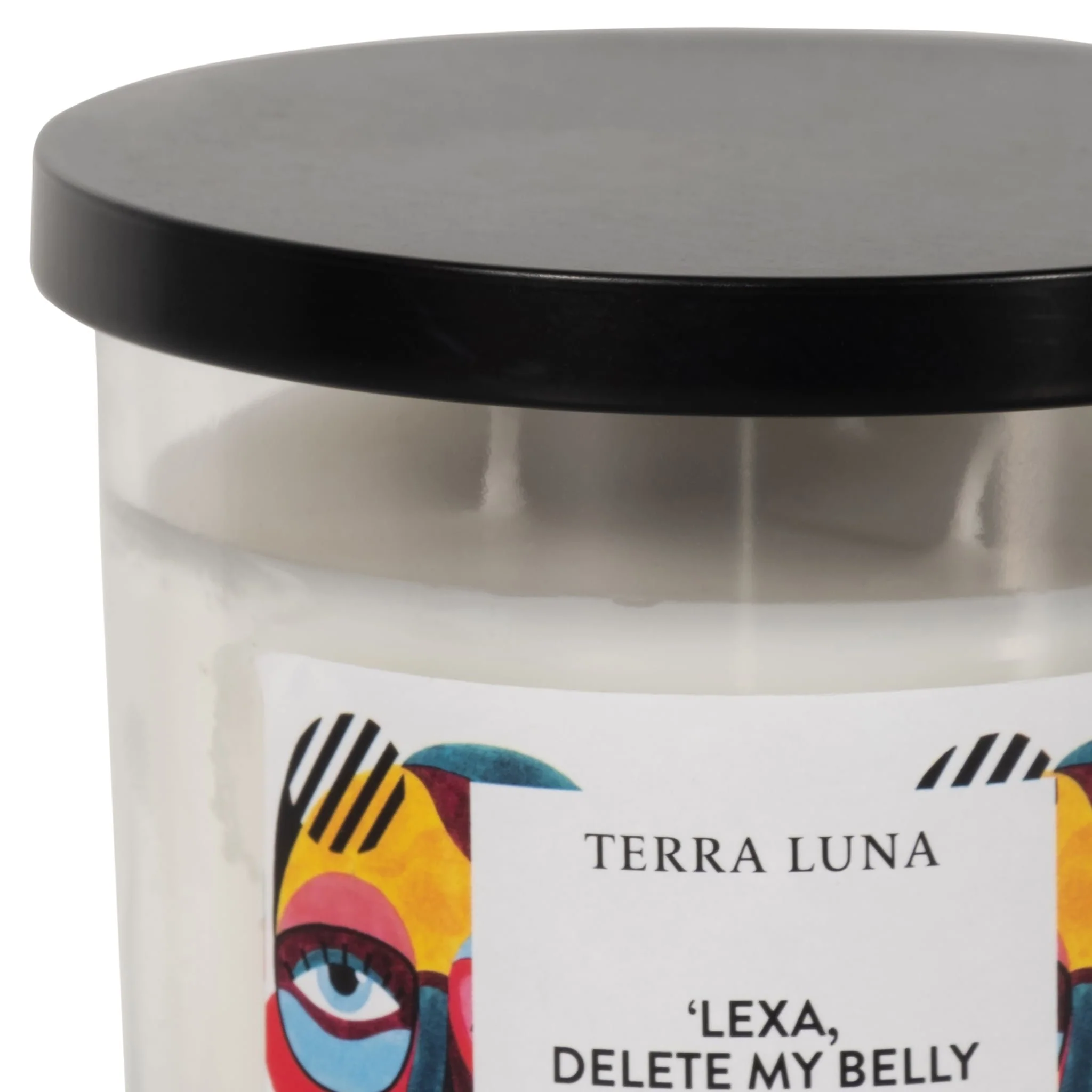 4" 12 Oz Delete My Belly Lidded Candle - Image 4