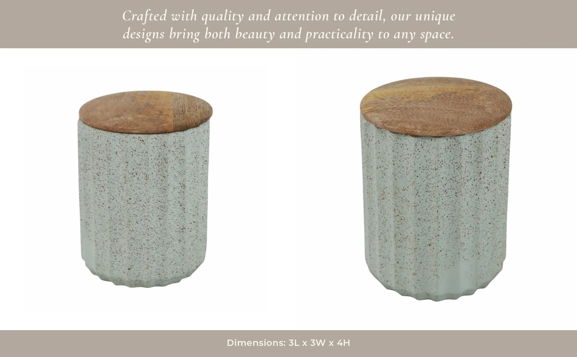 4" 6oz Wild Jasmine & Daisy Rdged Cndle W/lid,blu - Image 10