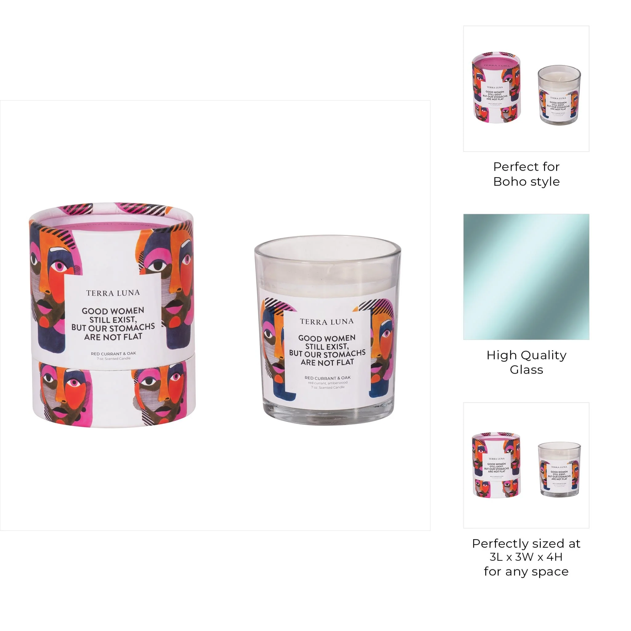 4" 7 Oz Good Women Boxed Candle - Image 8