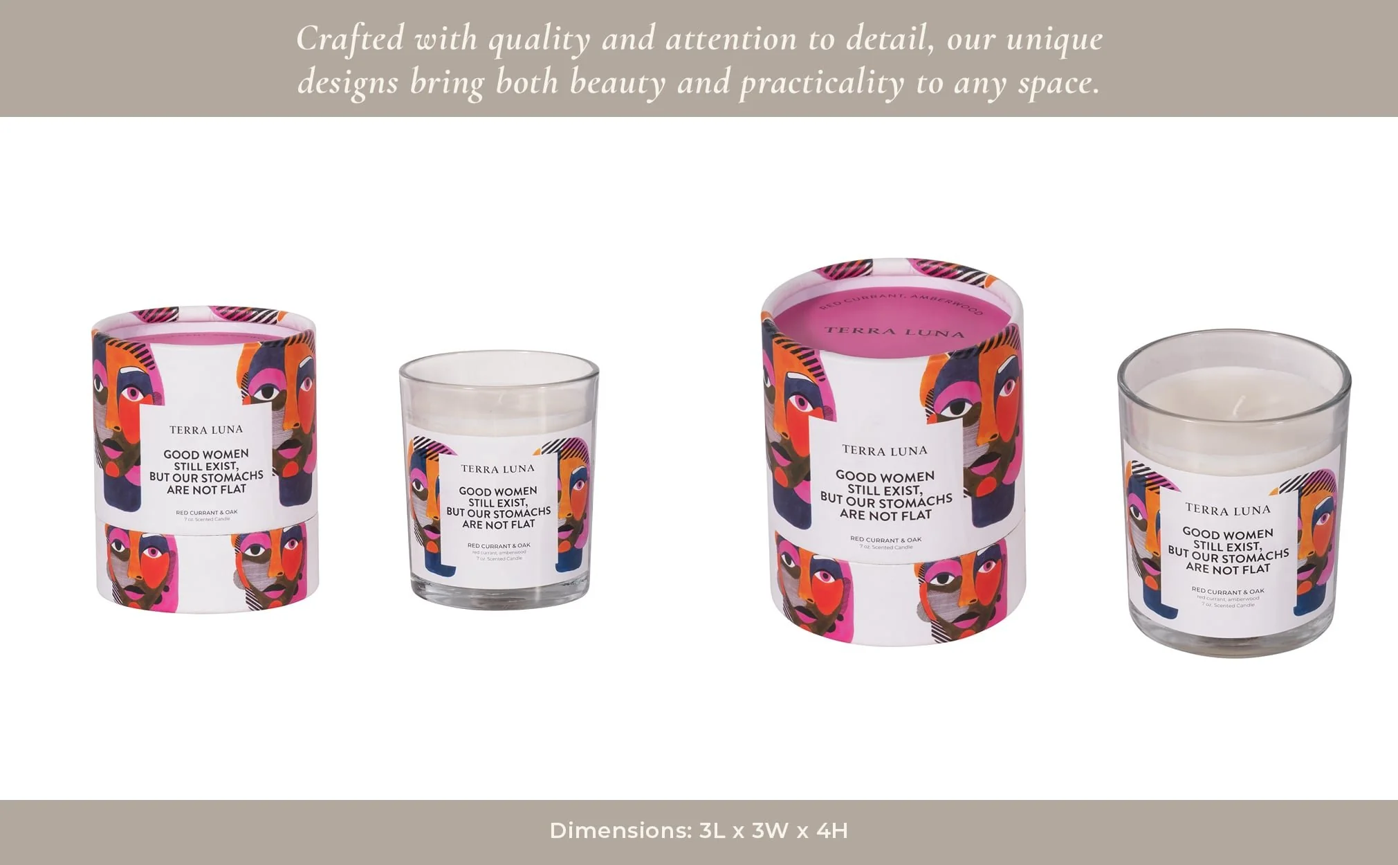 4" 7 Oz Good Women Boxed Candle - Image 9