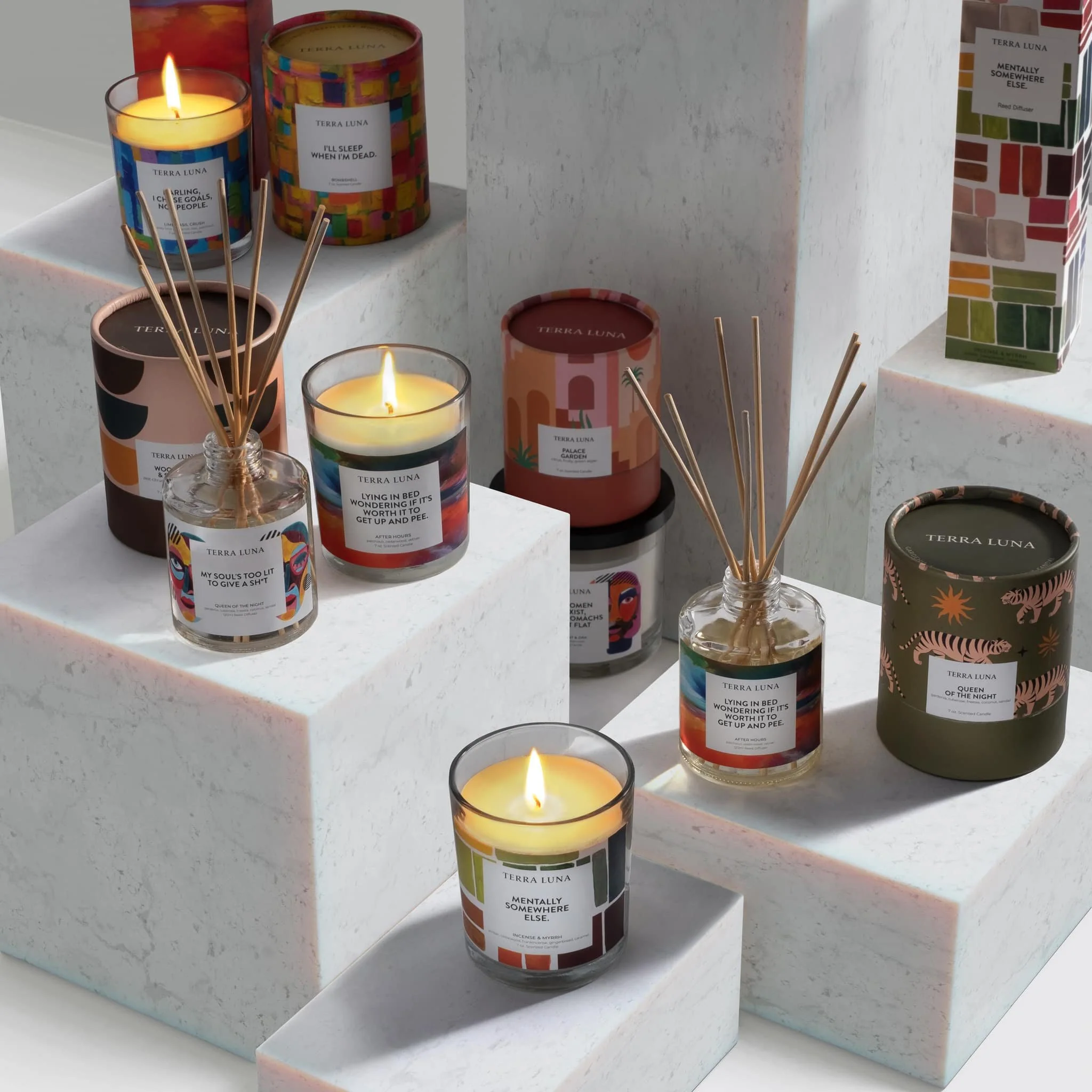 4" 7 Oz Lying In Bed Boxed Candle - Image 9