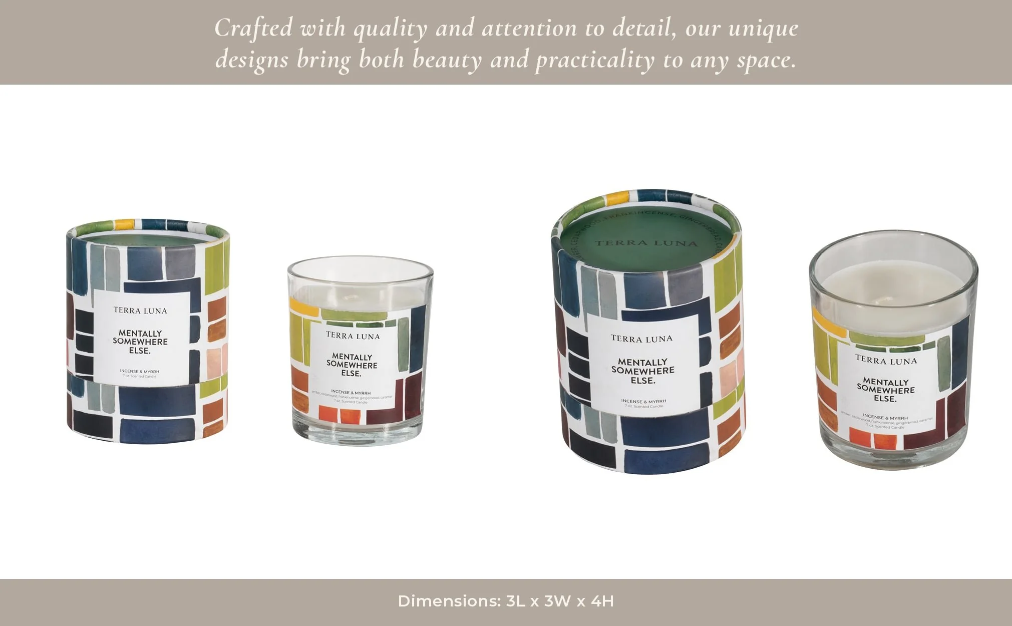 4" 7 Oz Somewhere Else Boxed Candle - Image 10