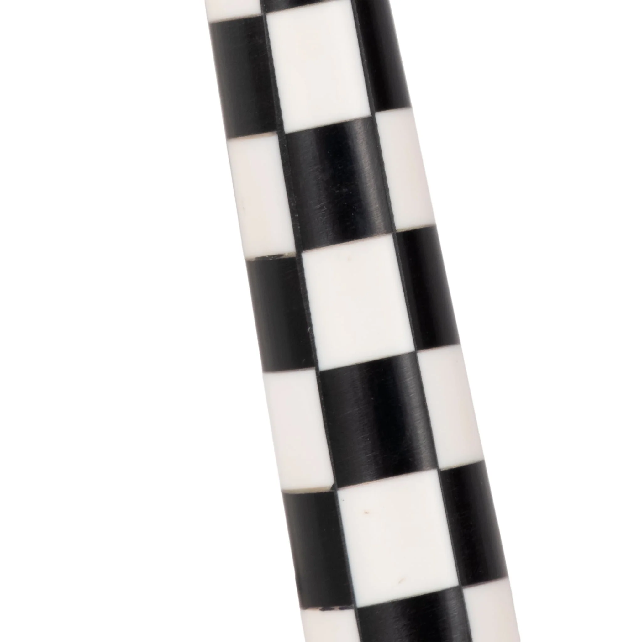 4" Checkerboard Handle Magnifying Glass, Black/whi - Image 5