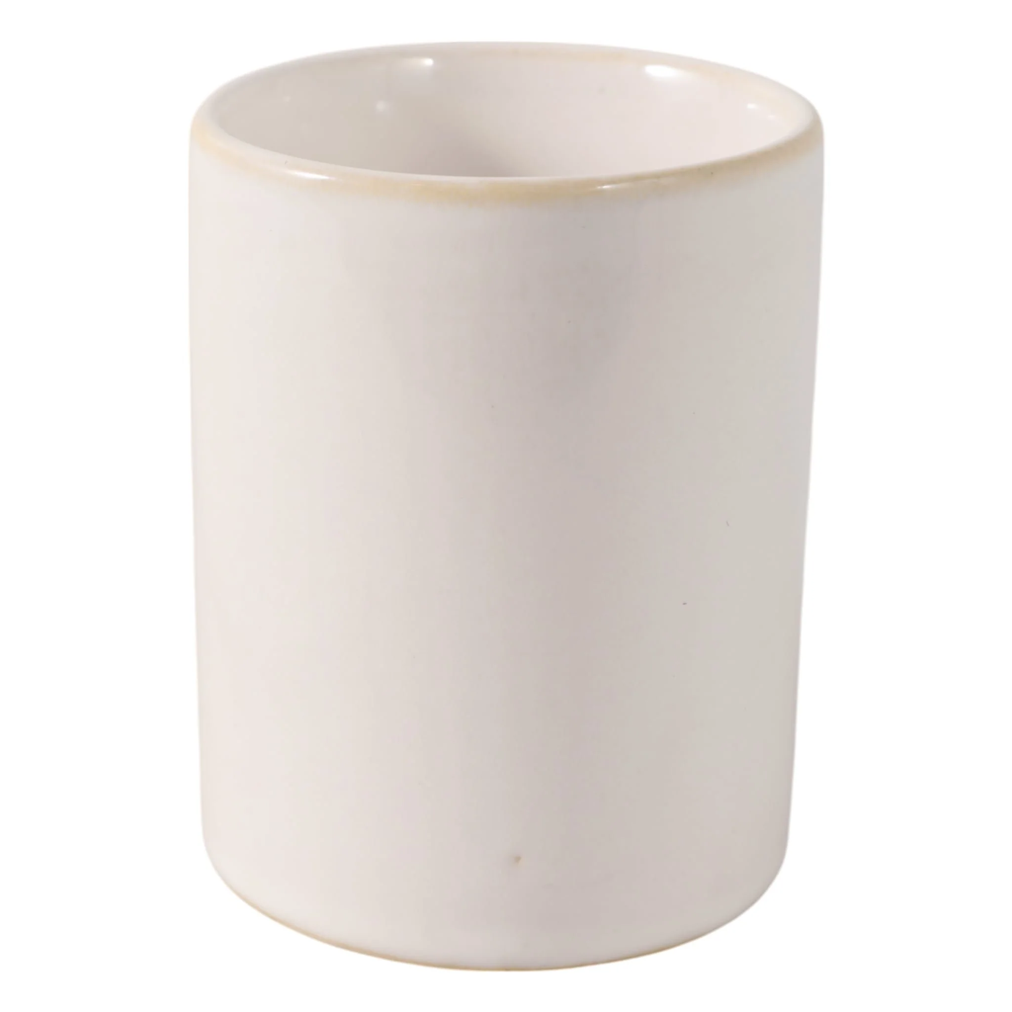 4" Flower Applique Pencil Cup, Ivory - Image 4