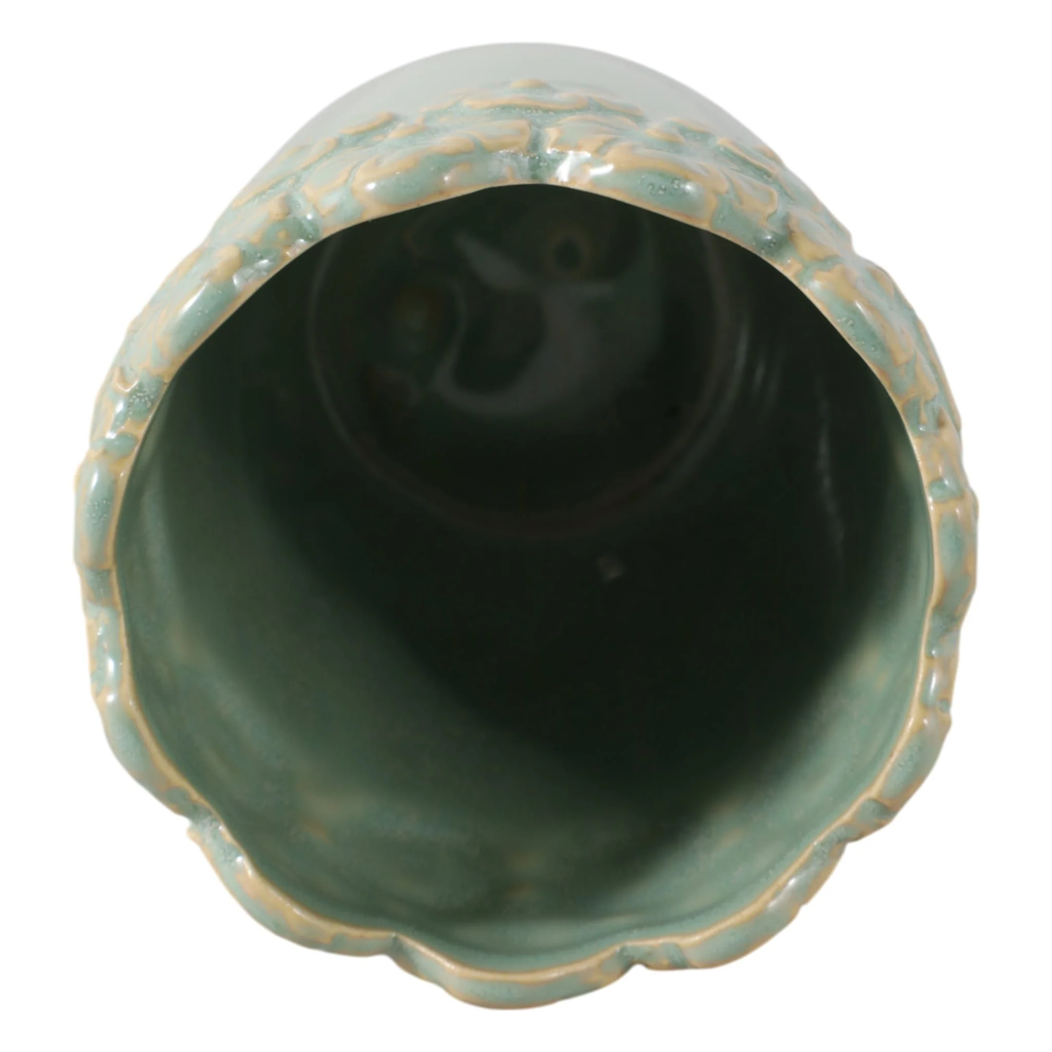 4" Flower Border Pencil Cup, Green - Image 5