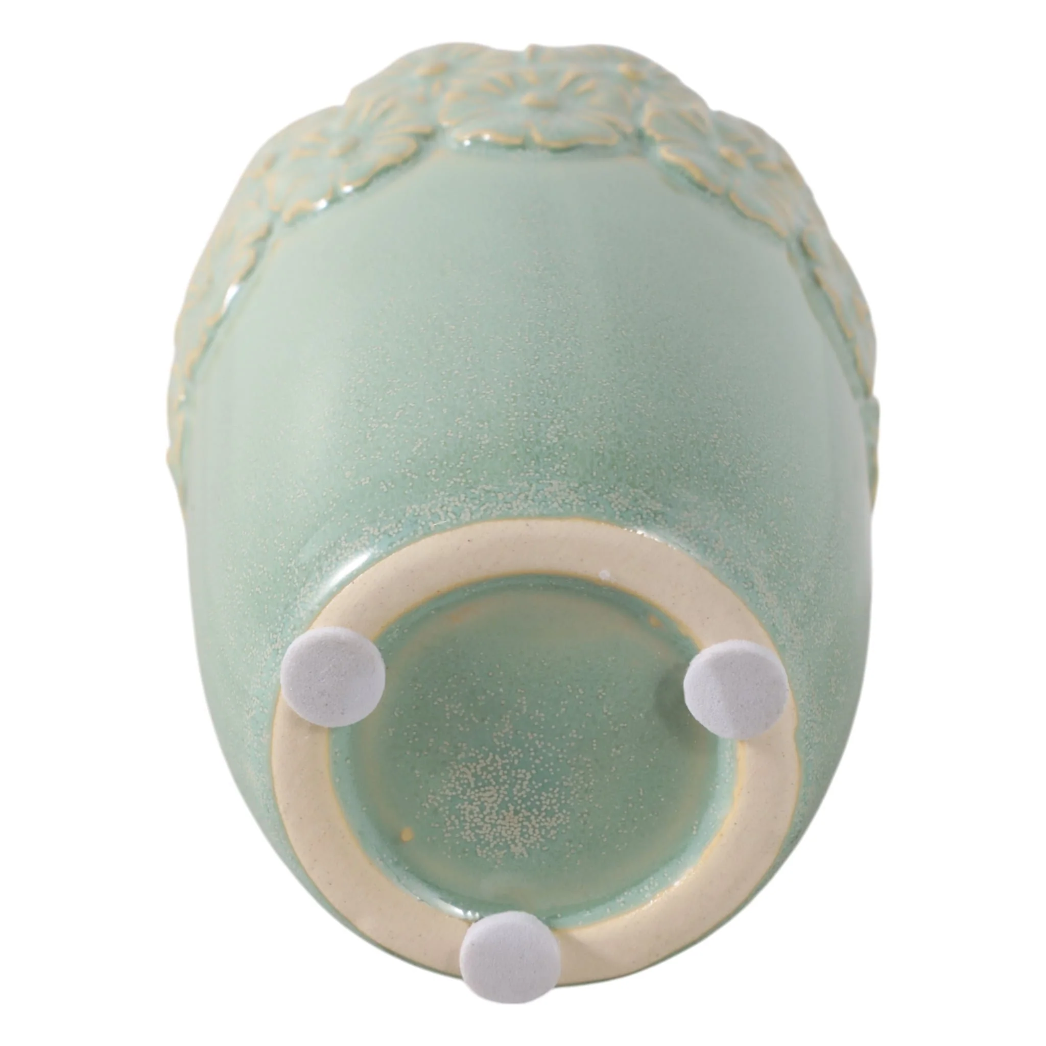 4" Flower Border Pencil Cup, Green - Image 6