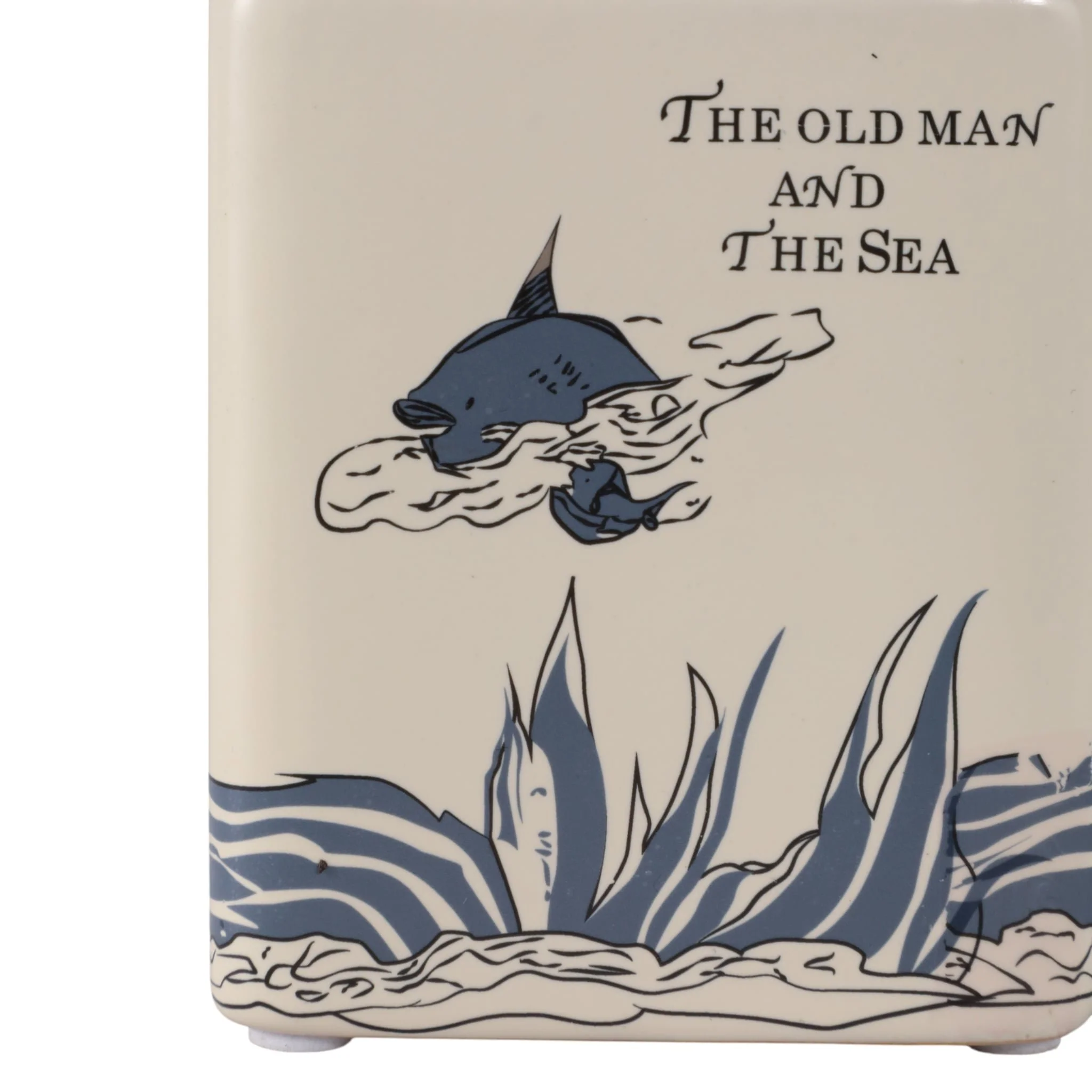 4" Nautical Adventure Books Pencil Cup, Blue - Image 4