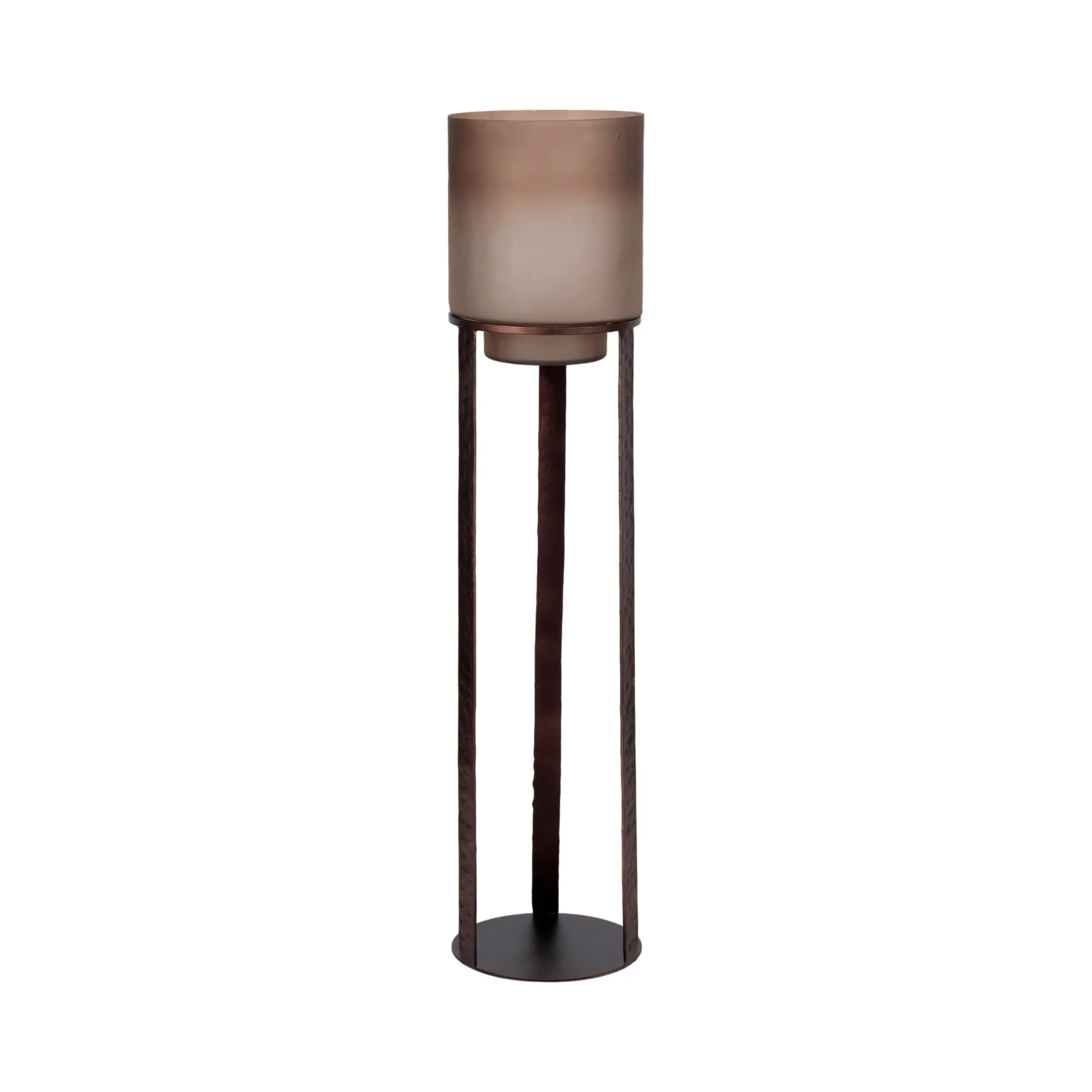 47" Lantern On Stand, Bronze - Image 3